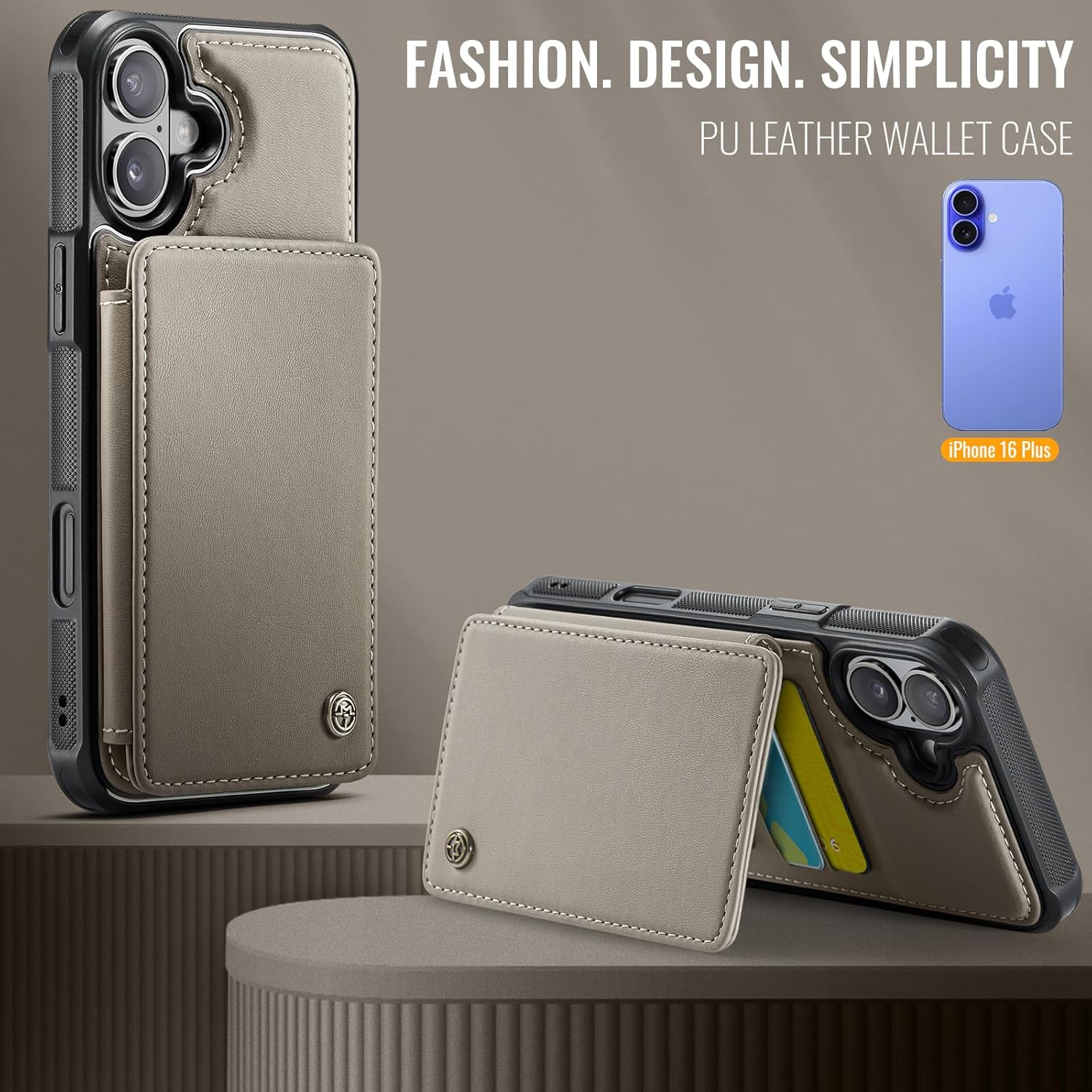 Vinich Apple iPhone 16 Plus - Gray