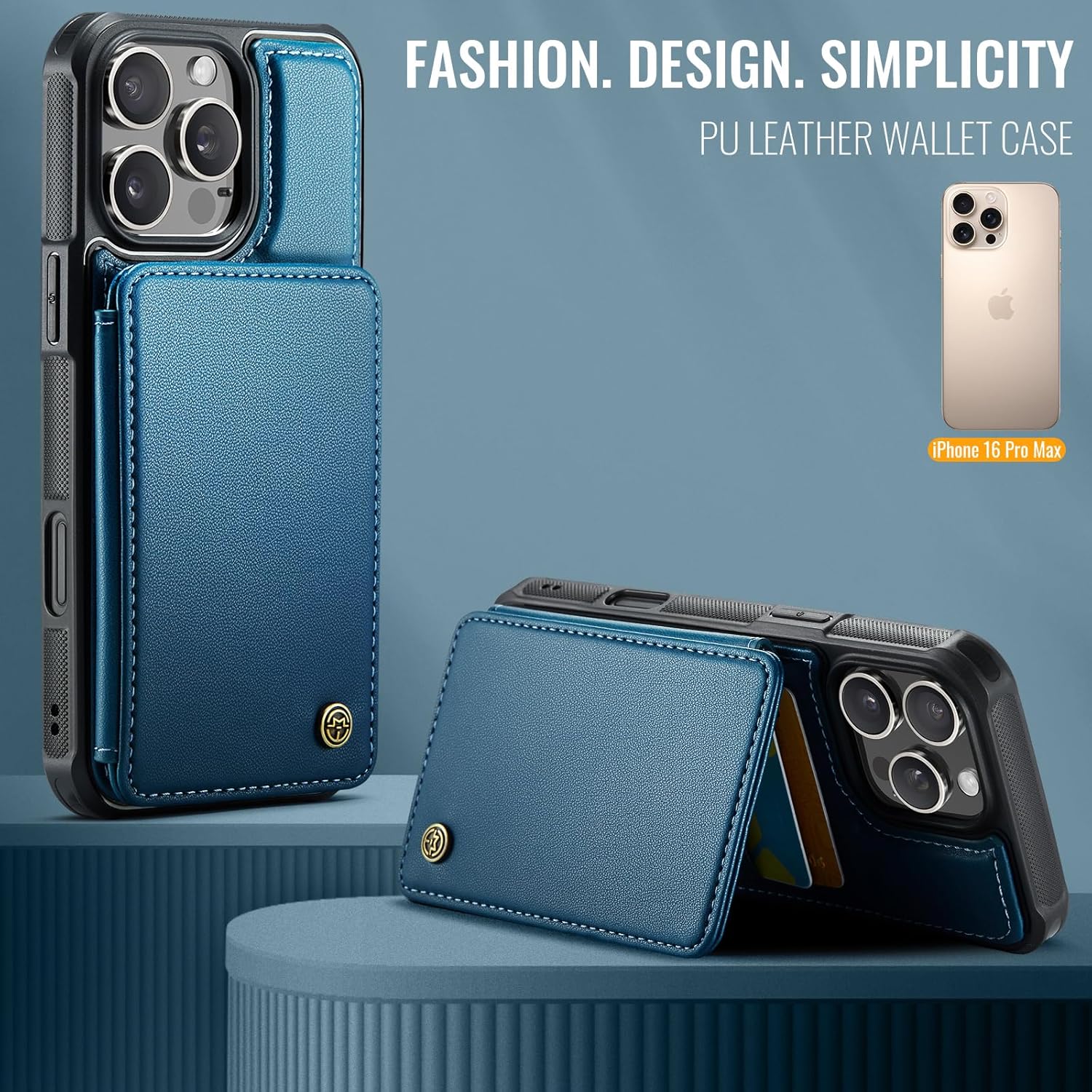Vinich Apple iPhone 16 Pro Max - Blue