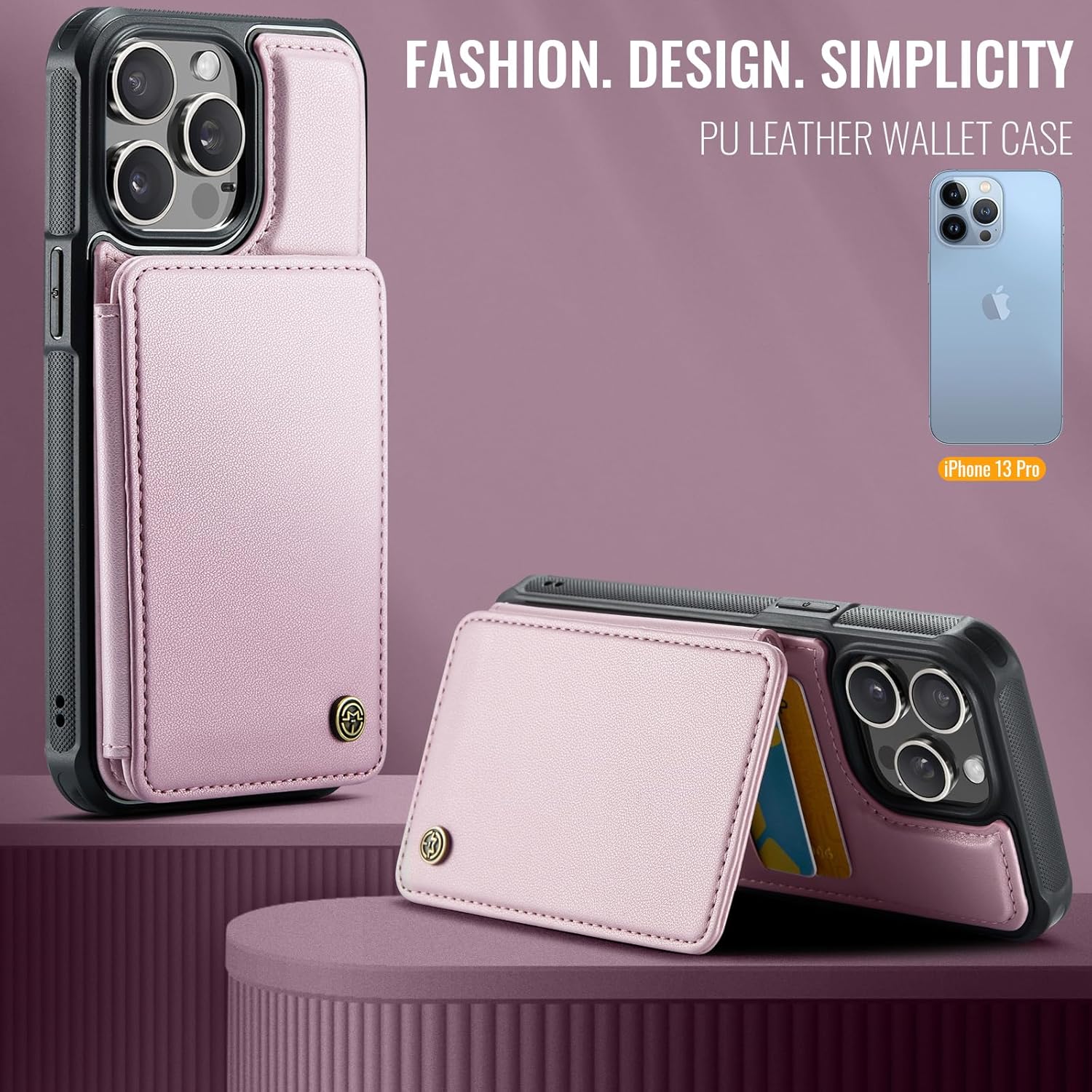 Vinich Apple iPhone 13 Pro - Rose Gold