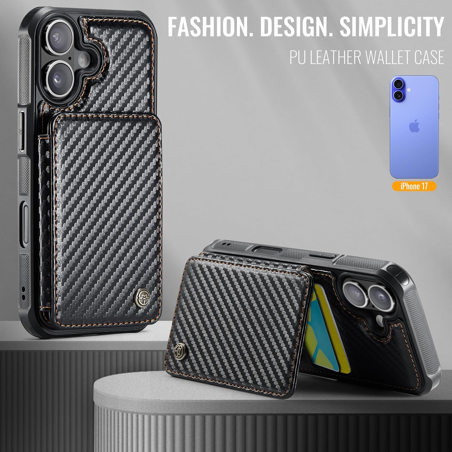 Vinich Apple iPhone 17 - Carbon Black