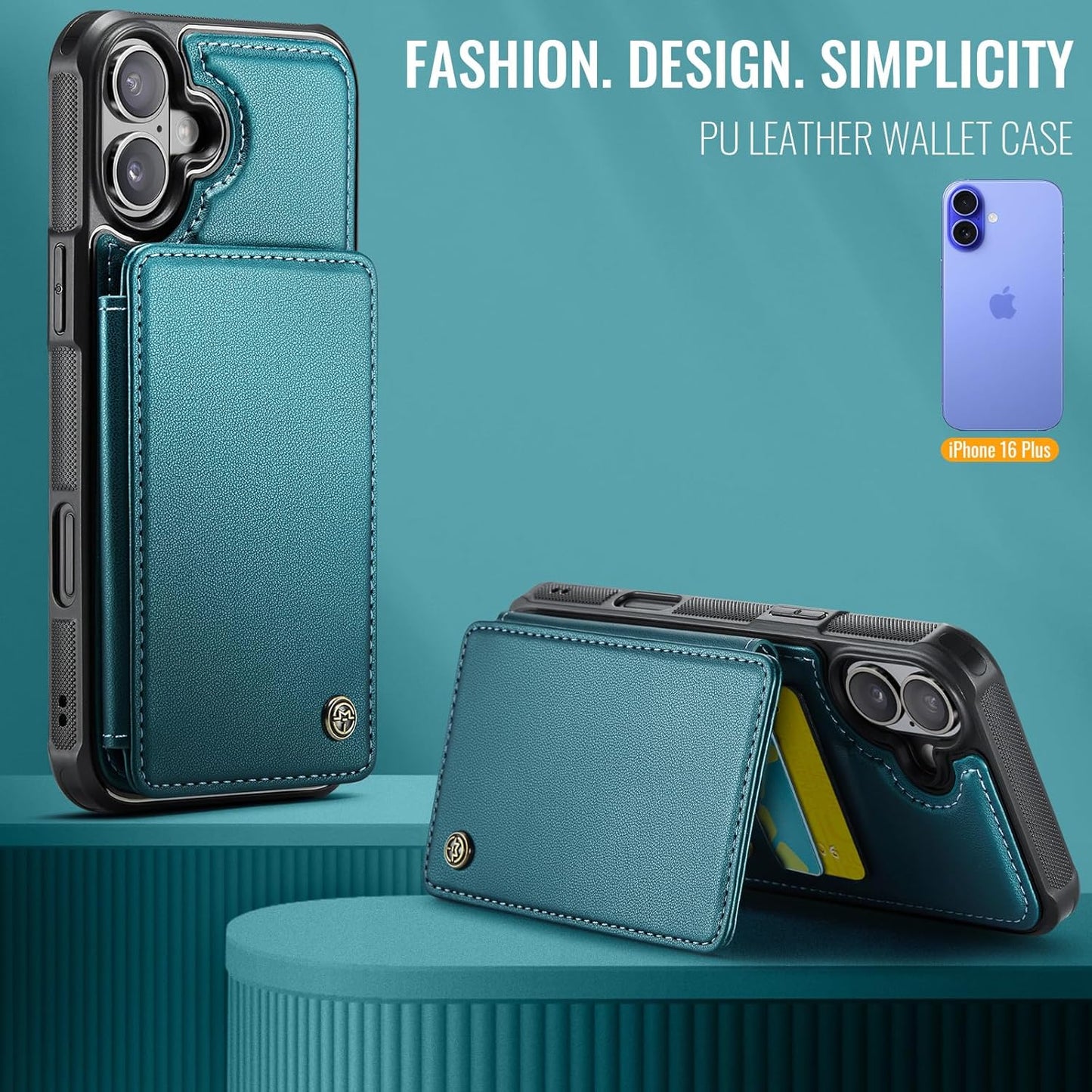 Vinich Apple iPhone 16 Plus - Bluish Green