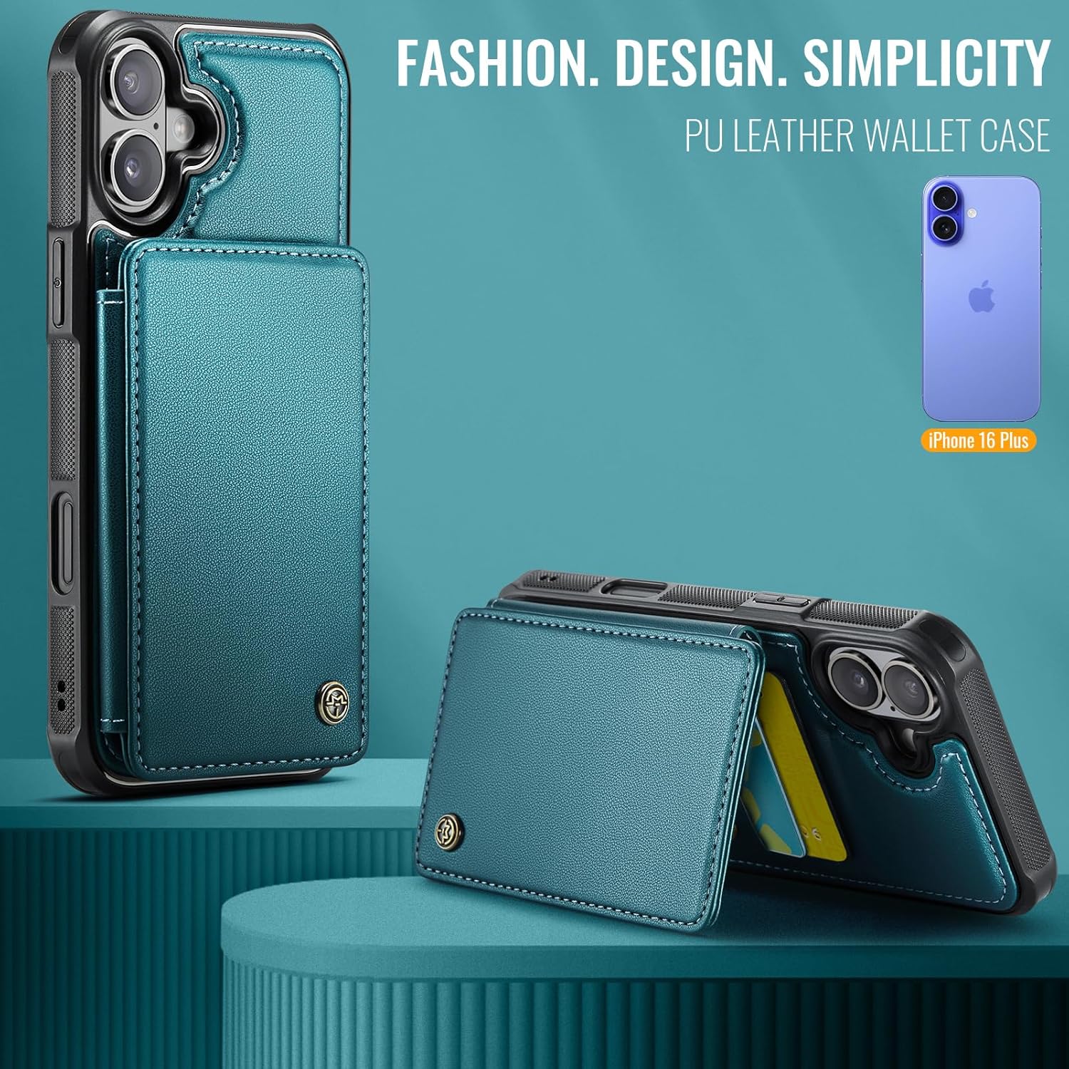 Vinich Apple iPhone 16 Plus - Bluish Green