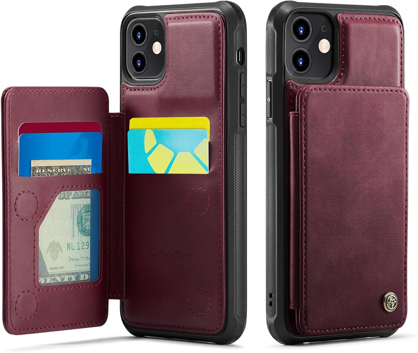 Vinich Apple iPhone 15 Pro - Burgundy
