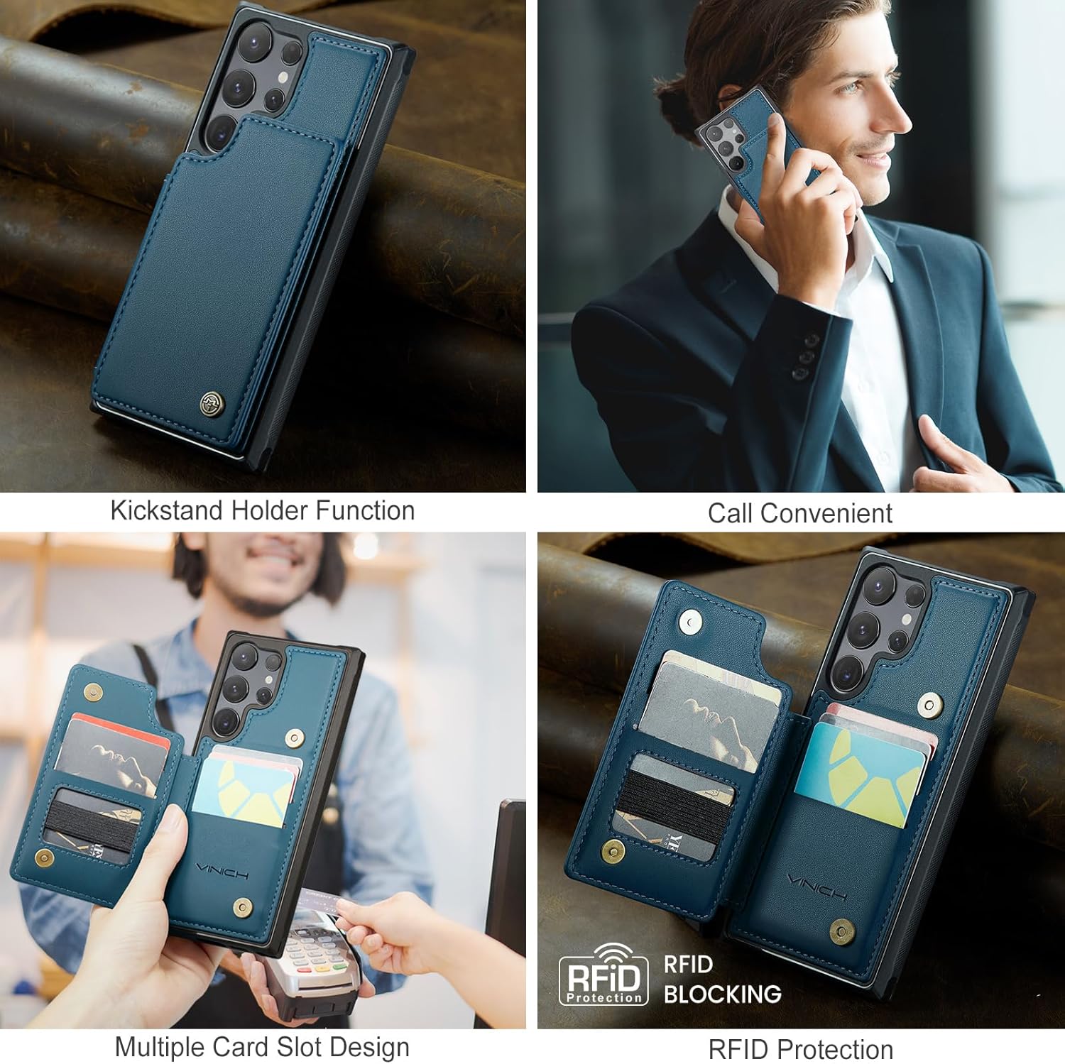 Vinich Samsung Galaxy S25 Ultra - Blue