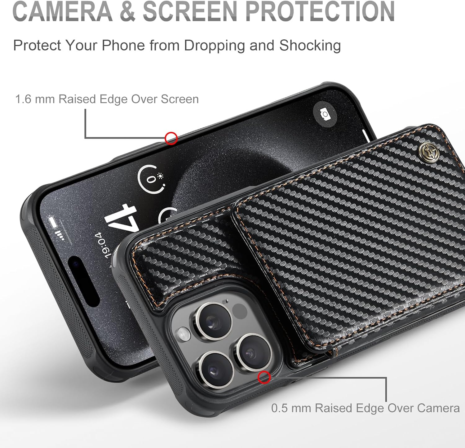 Vinich Apple iPhone 15 Pro - Carbon Black