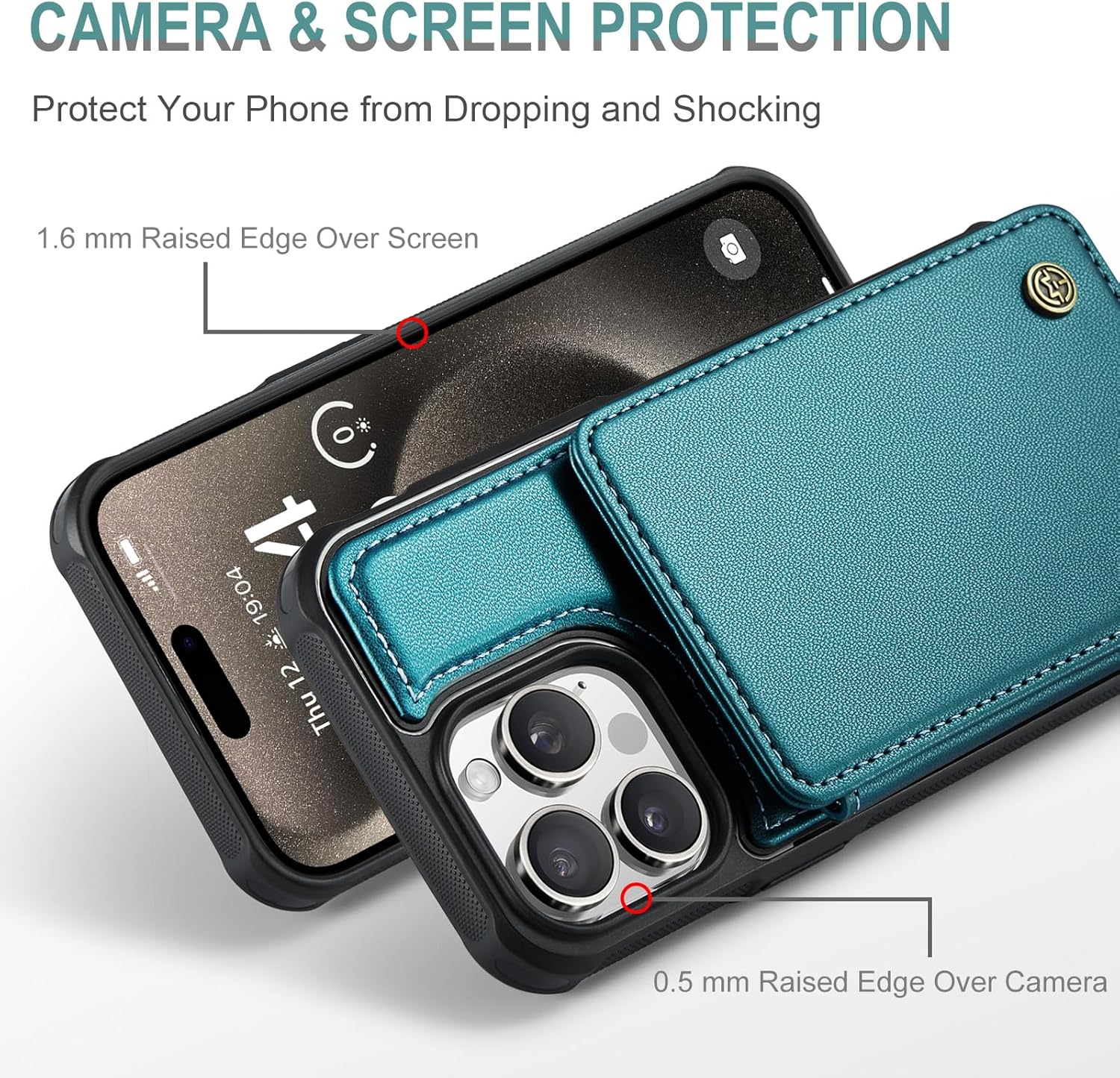 Vinich Apple iPhone 15 Pro - Bluish Green