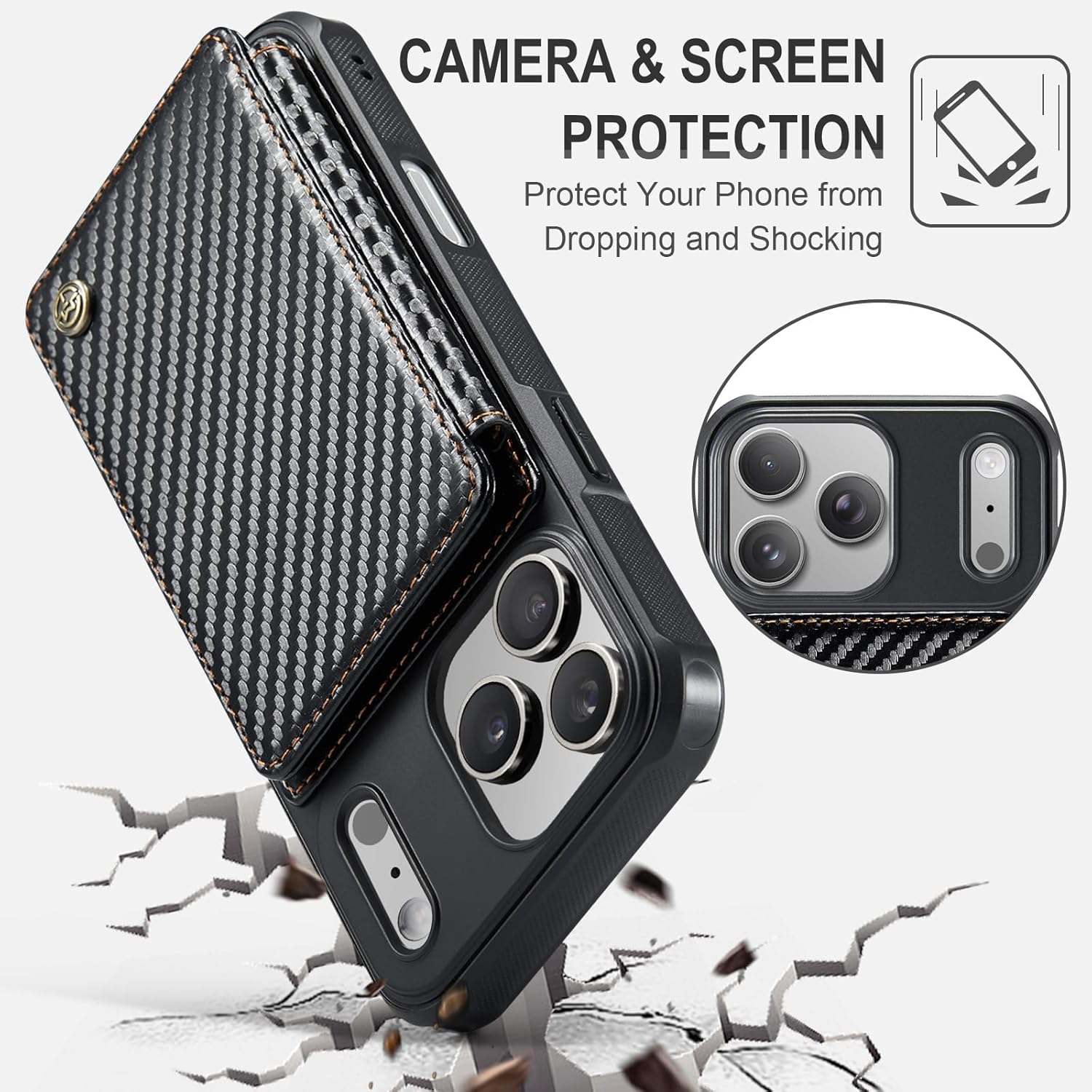Vinich Apple iPhone 17 Pro - Carbon Black