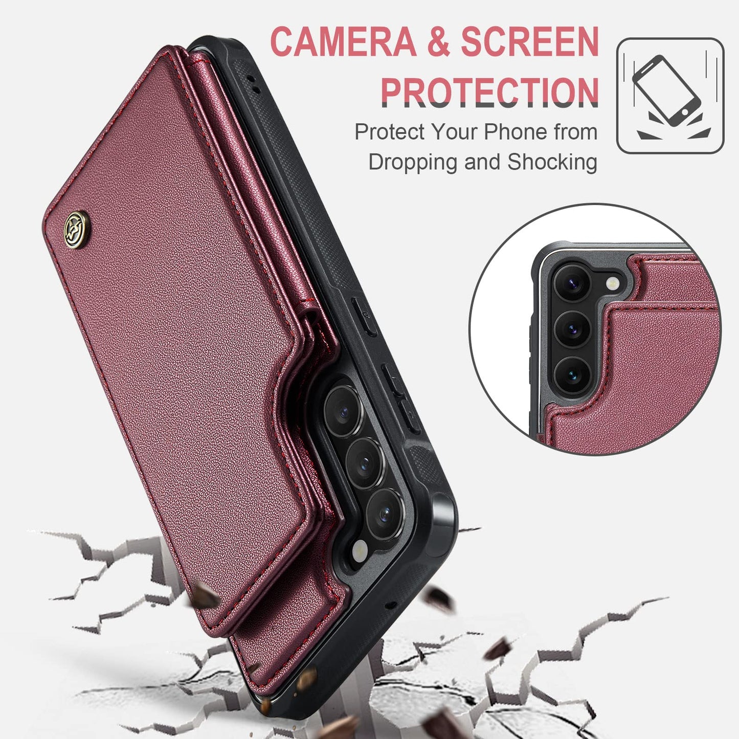Samsung Galaxy S23 - Wine Red