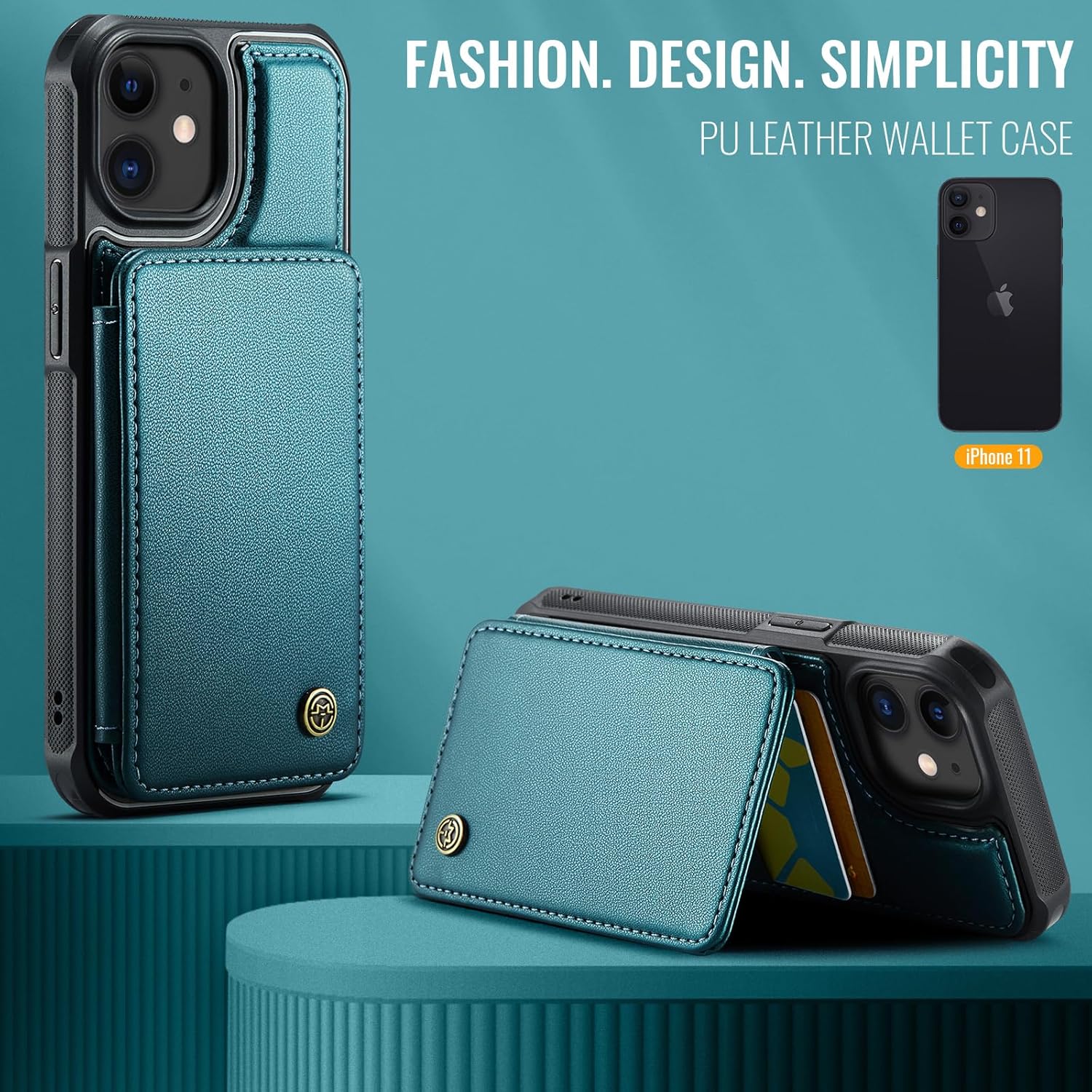 Vinich Apple iPhone 11 - Bluish Green