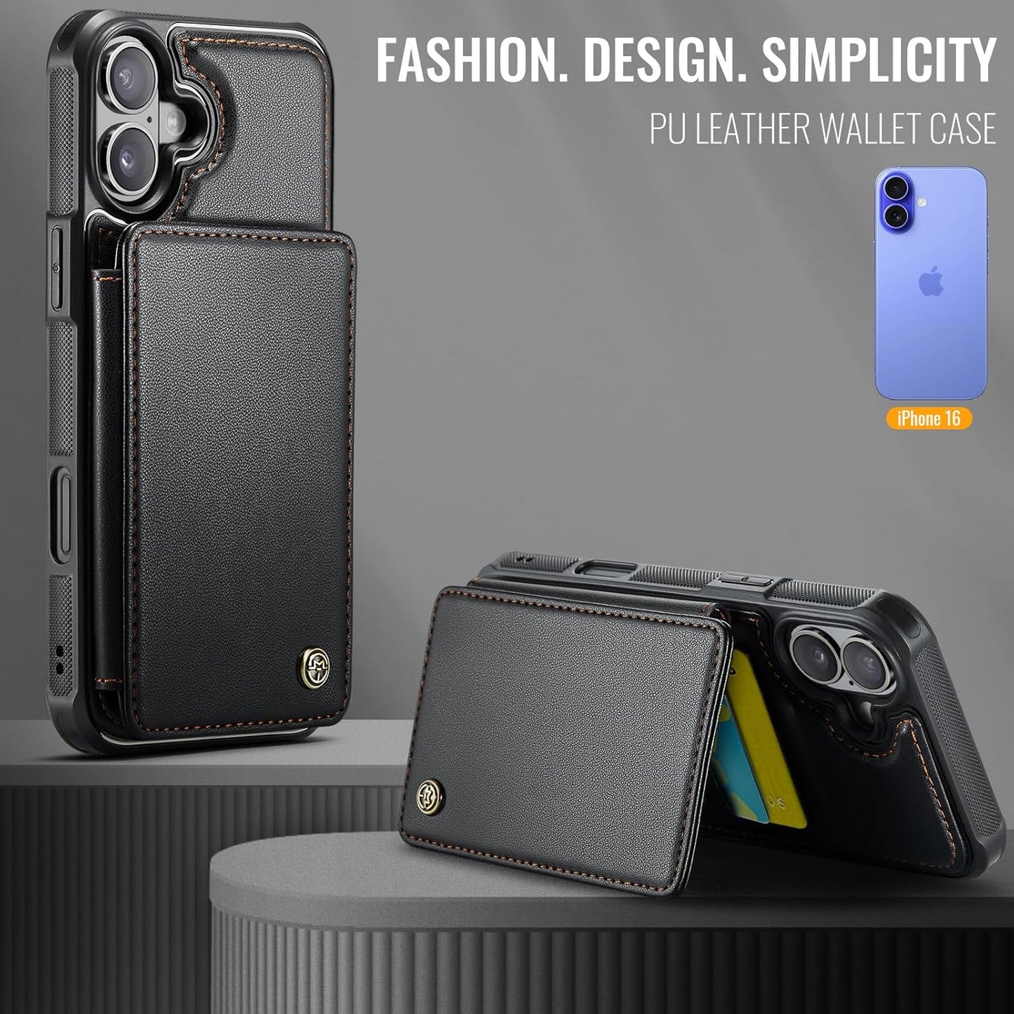 Vinich Apple iPhone 16 - Black
