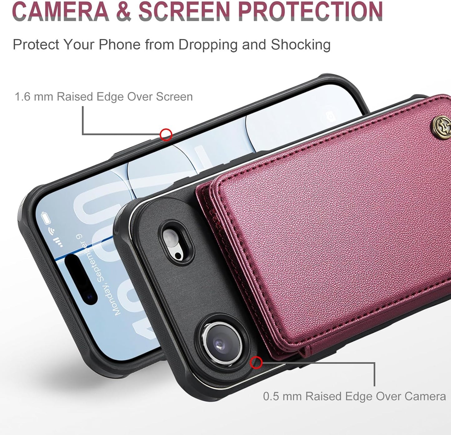 Vinich Apple iPhone 17 Air - Wine Red