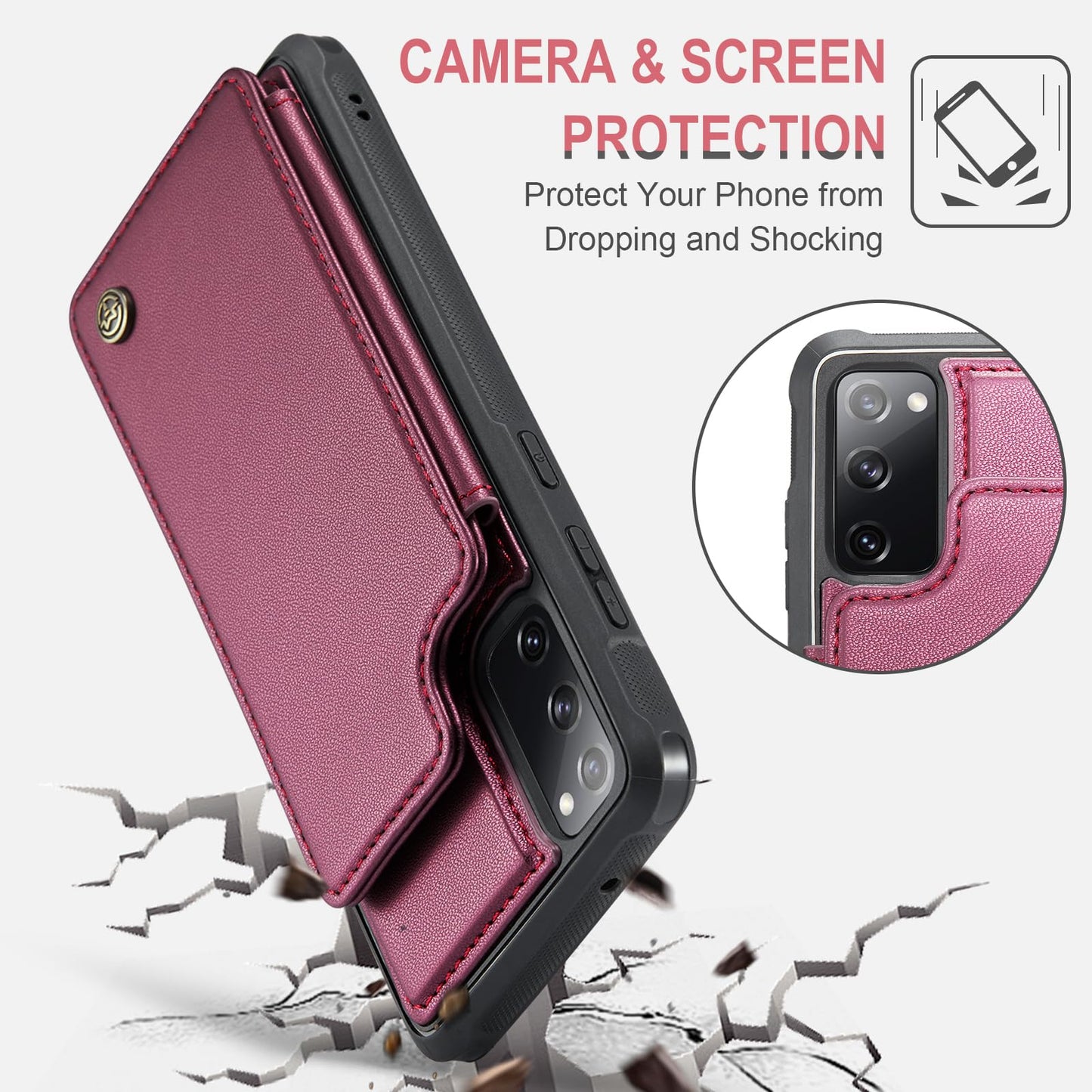 Samsung Galaxy S20 FE - Wine Red