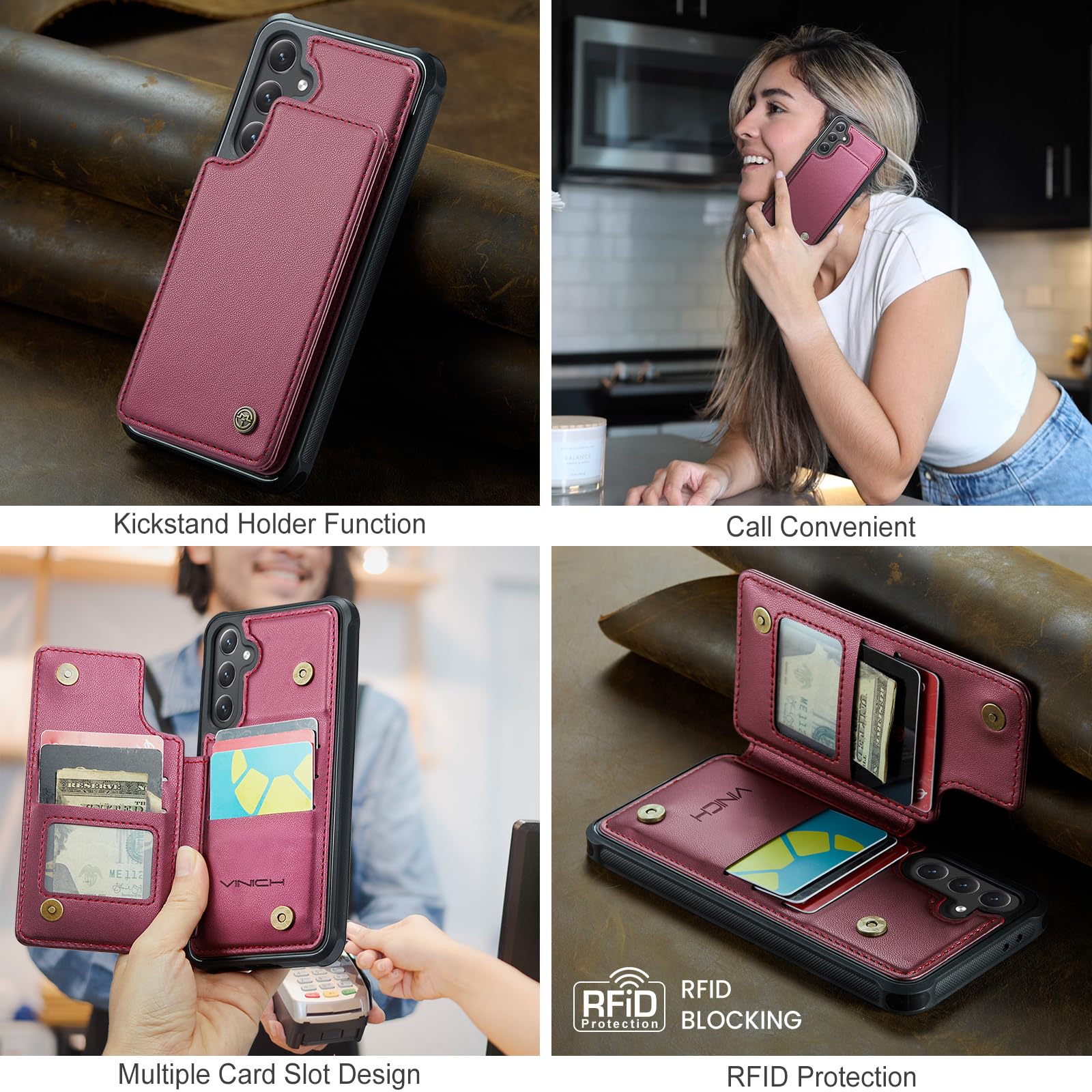 Samsung Galaxy S24 FE - Wine Red