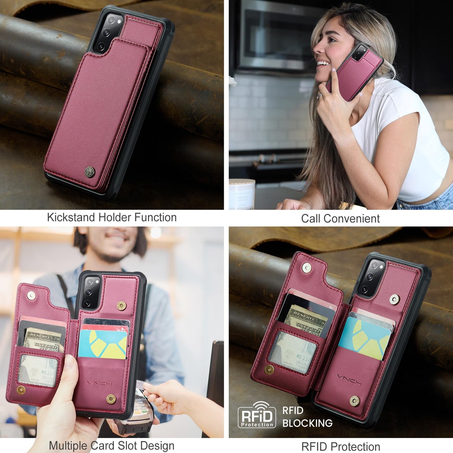 Samsung Galaxy S20 FE - Wine Red
