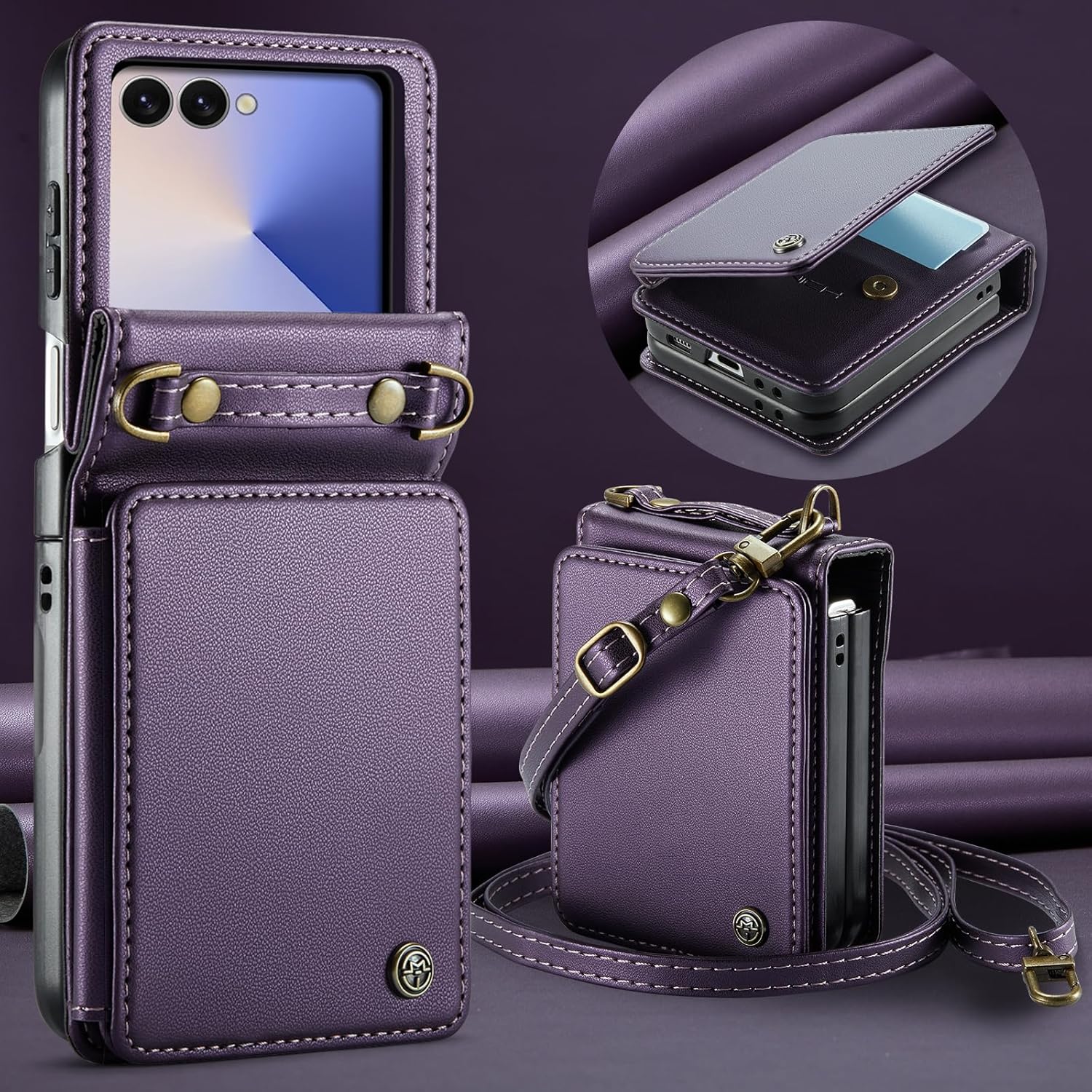 Vinich Samsung Galaxy Z Flip 7 - Purple