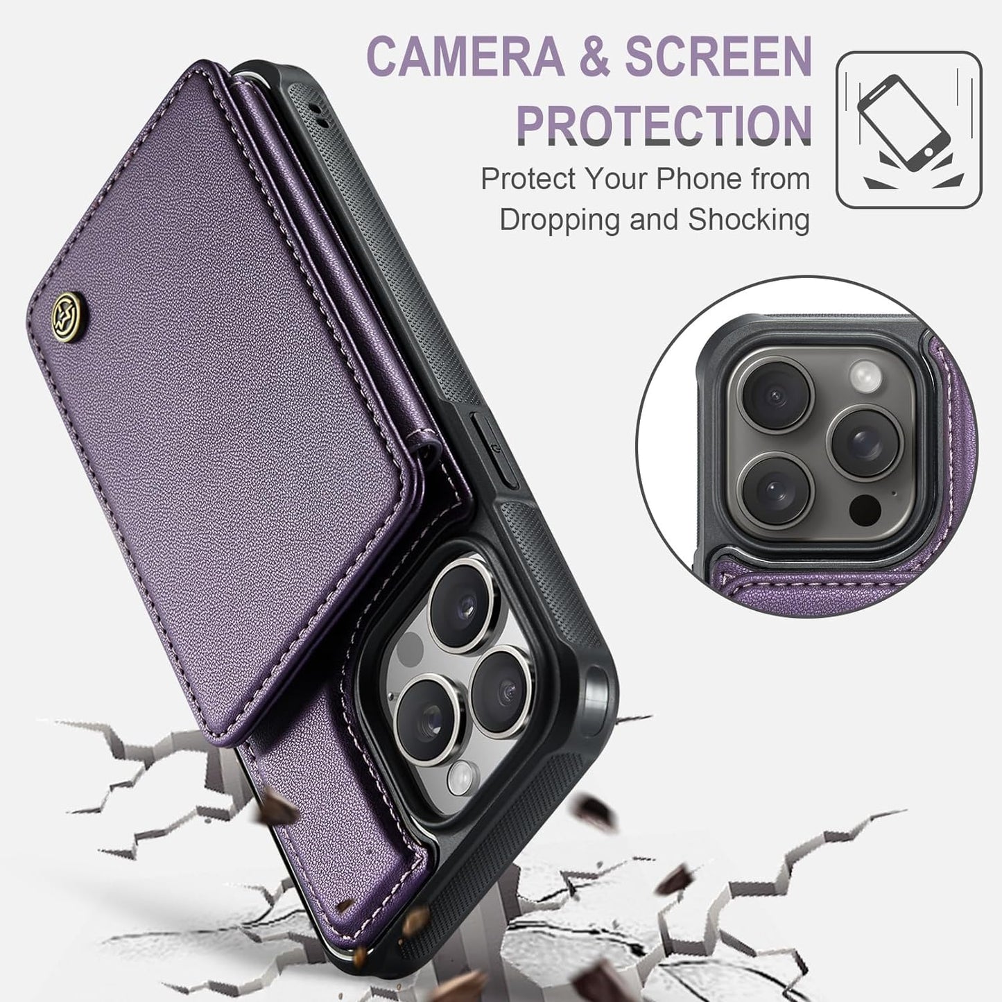 Vinich Apple iPhone 15 Pro - Purple
