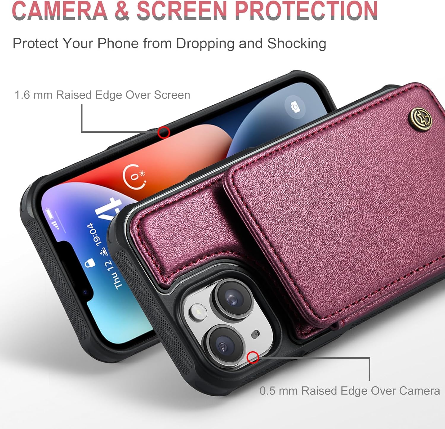 Vinich Apple iPhone 14 - Wine Red