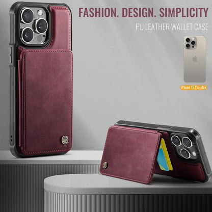 Vinich Apple iPhone 15 Pro Max - Burgundy