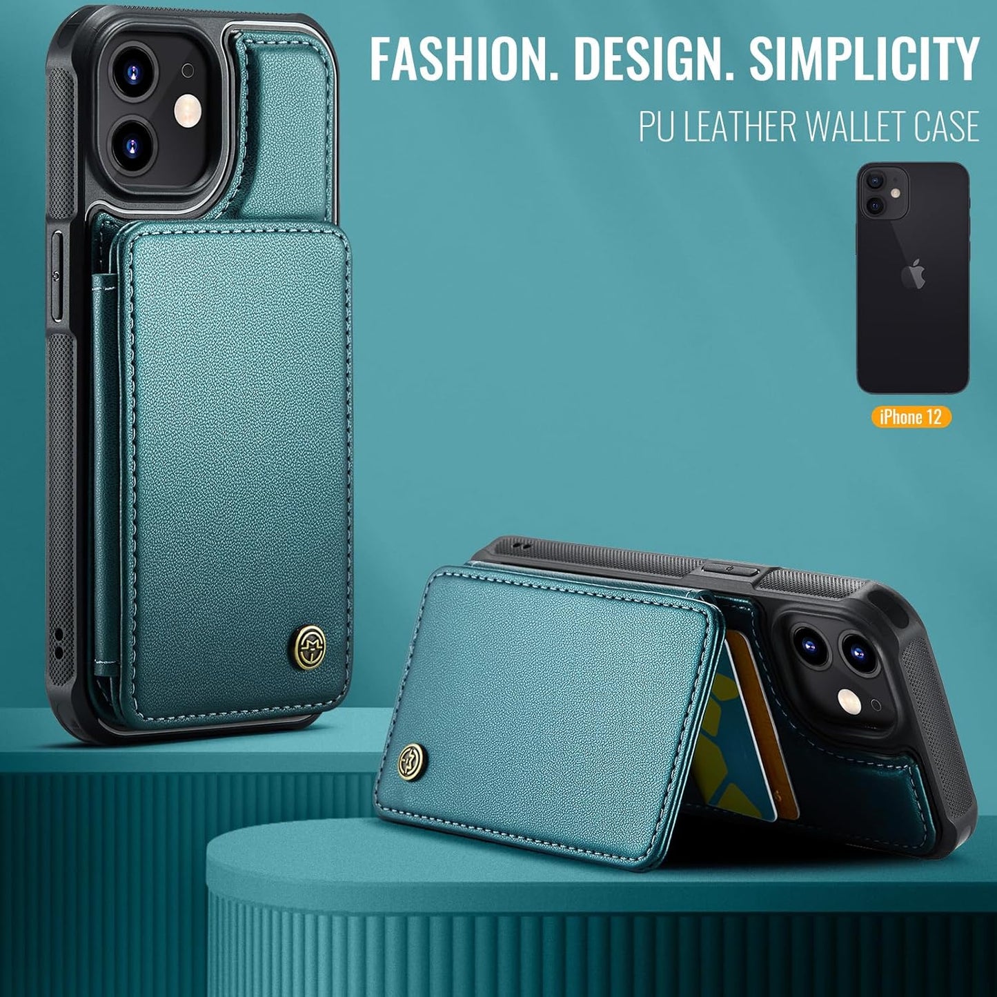 Vinich Apple iPhone 12 - Bluish Green