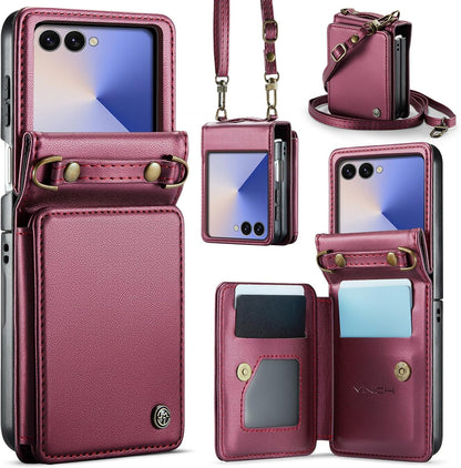 Vinich Samsung Galaxy Z Flip 7 - Wine Red