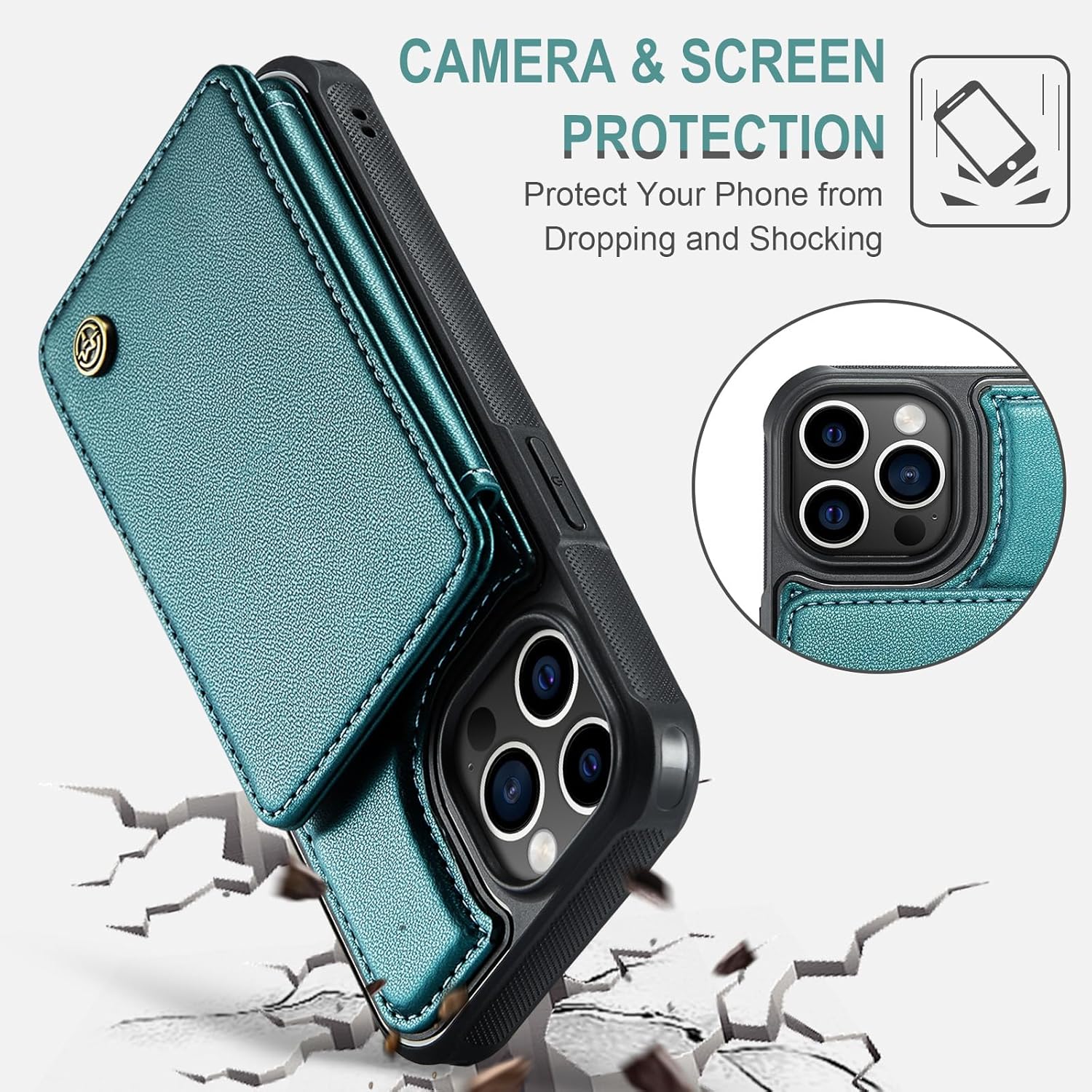 Vinich Apple iPhone 12 Pro Max - Bluish Green