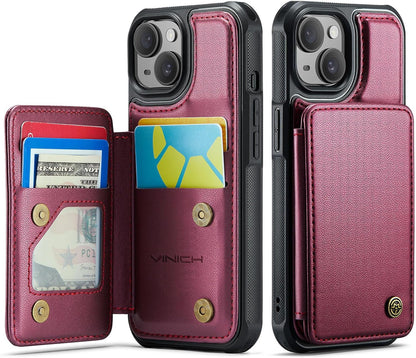 Vinich Apple iPhone 15 - Wine Red