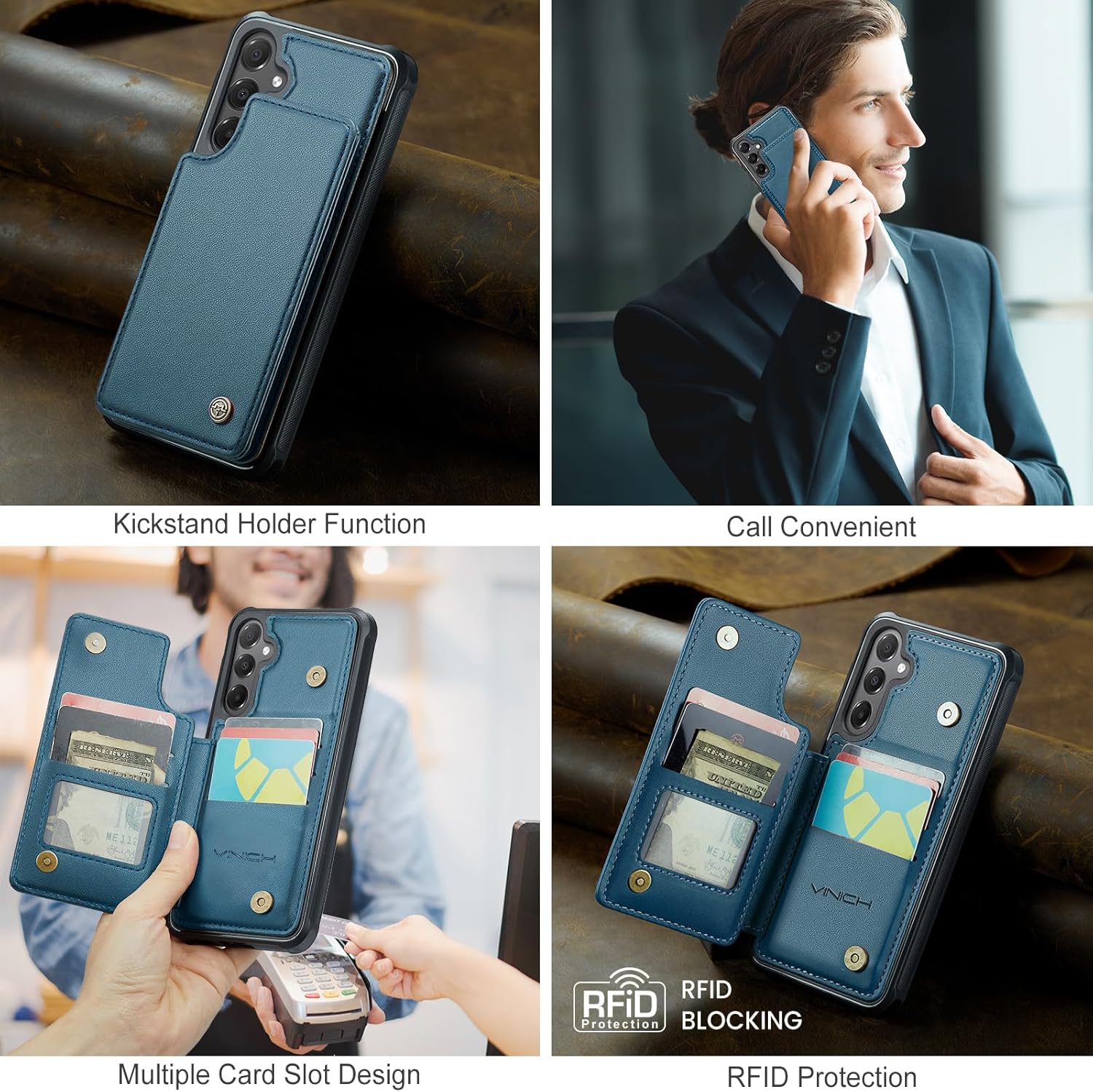 Vinich Samsung Galaxy A16 - Blue