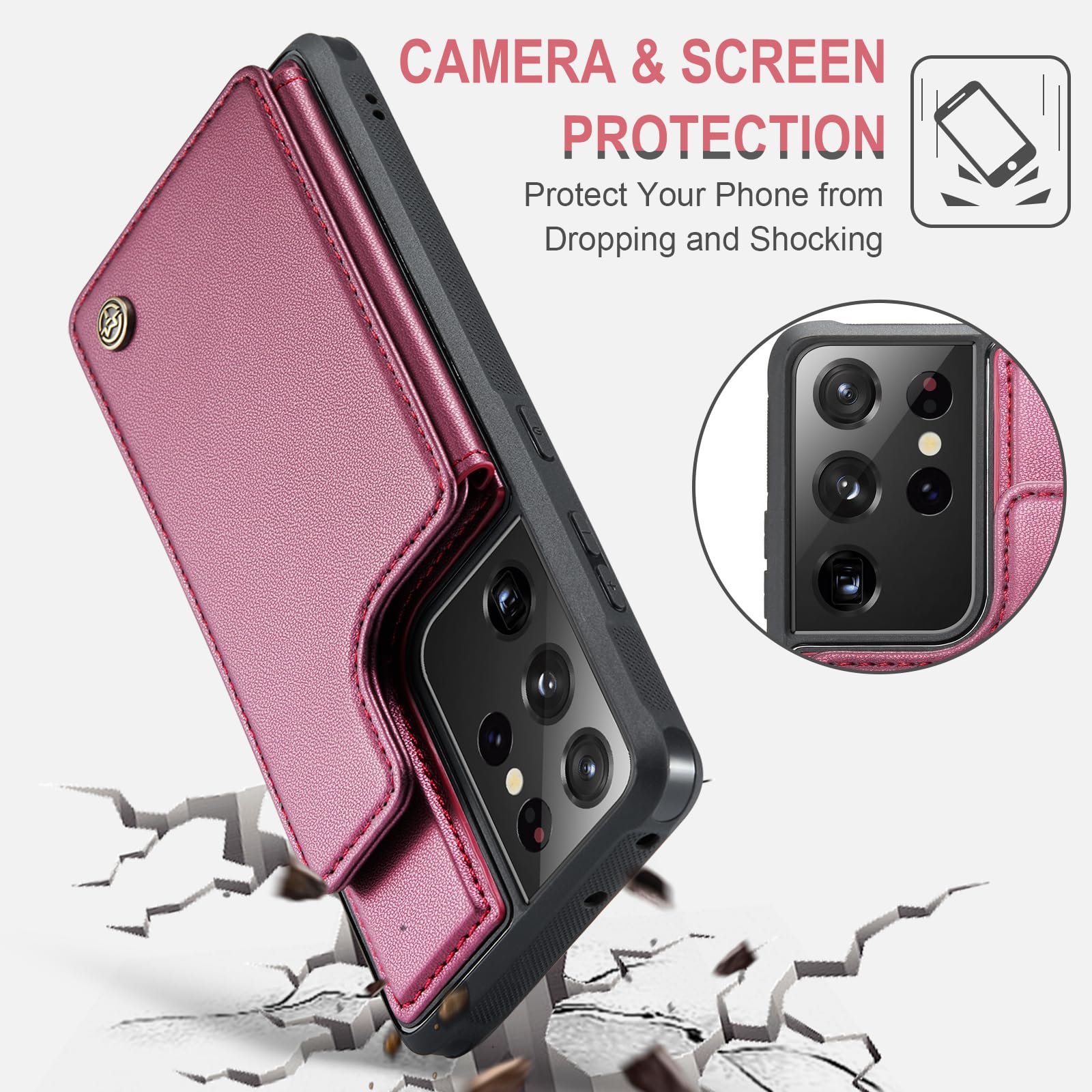 Samsung Galaxy S21 Ultra - Wine Red