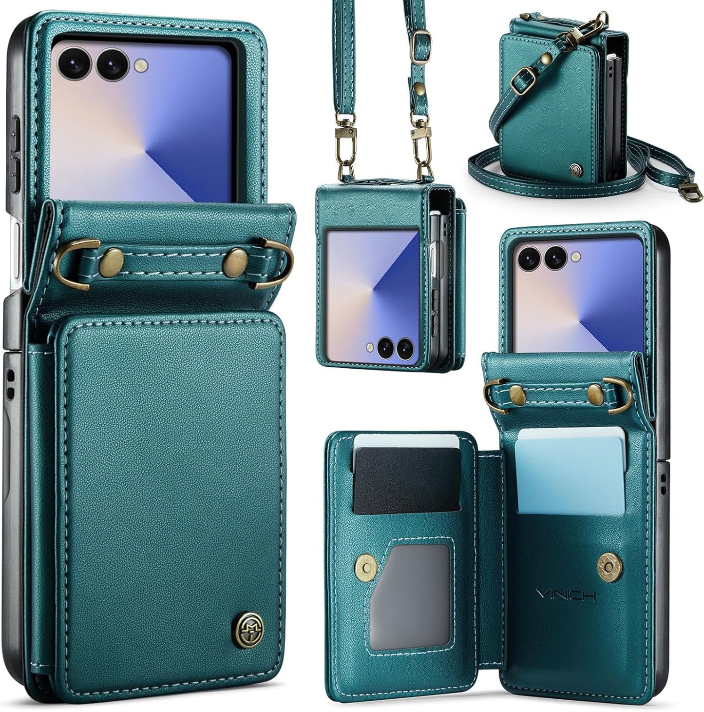 Vinich Samsung Galaxy Z Flip 7 - Bluish Green