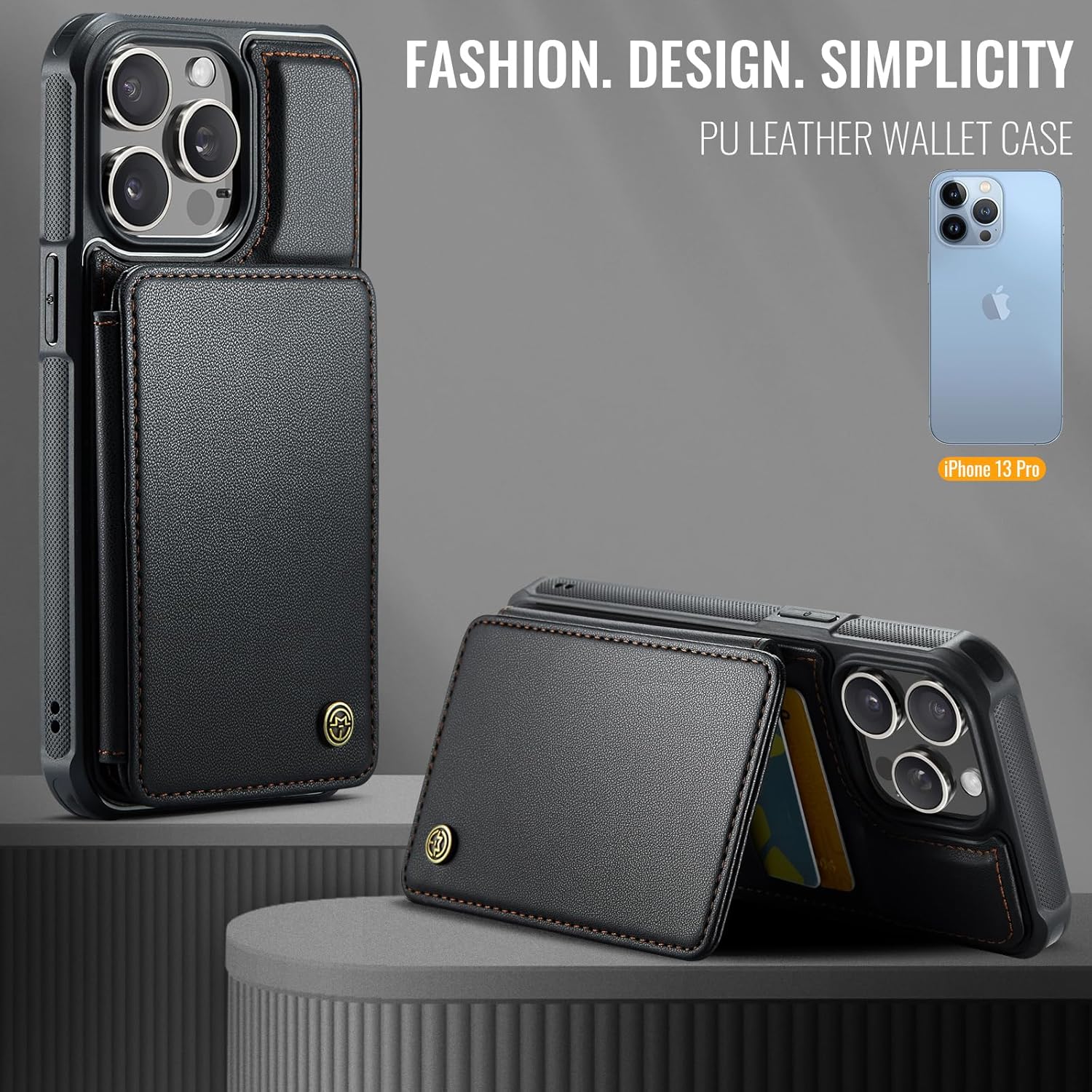Vinich Apple iPhone 13 Pro - Black