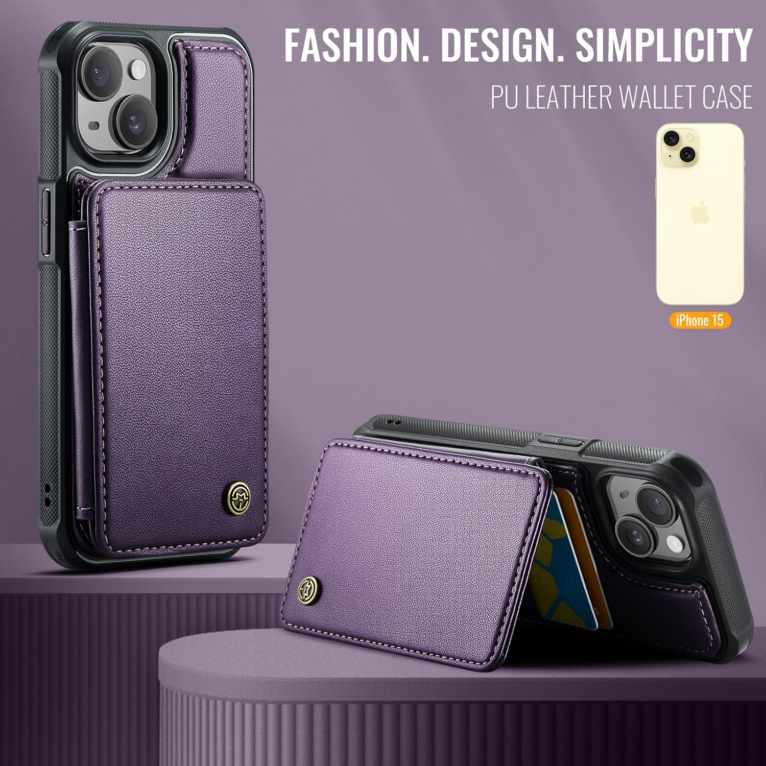 Vinich Apple iPhone 15 - Purple
