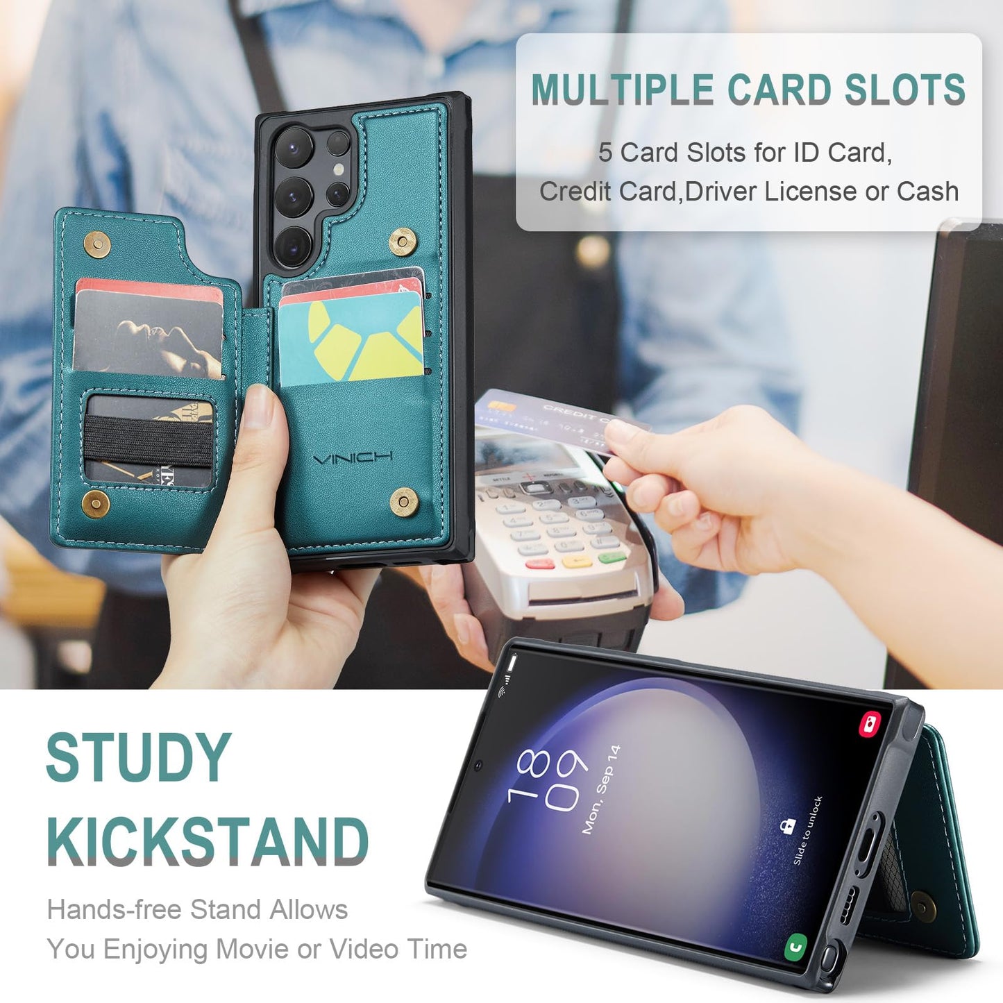 Samsung Galaxy S23 Ultra - Bluish Green
