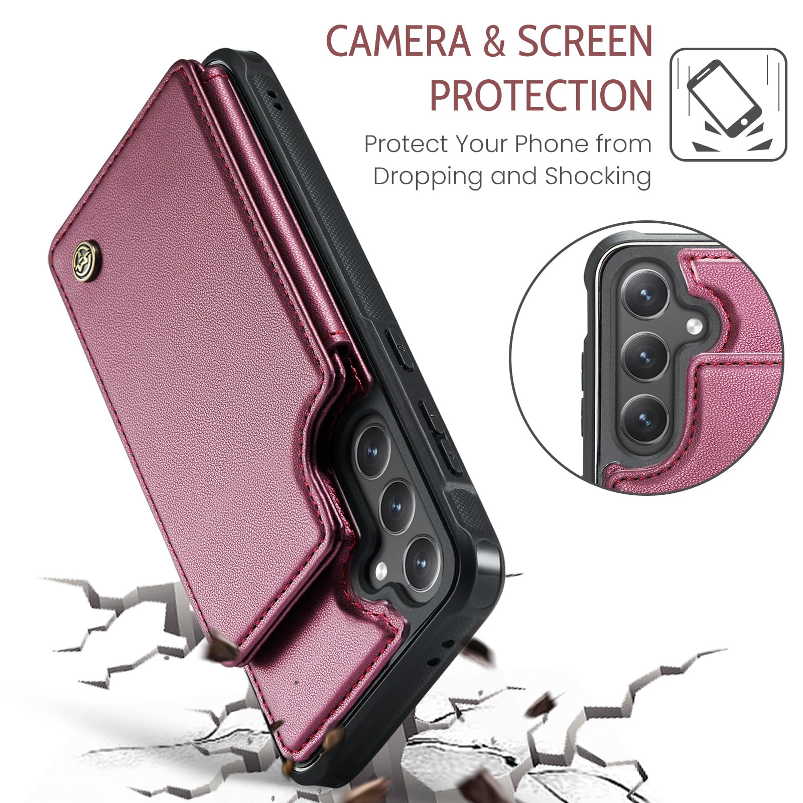 Samsung Galaxy S24 FE - Wine Red