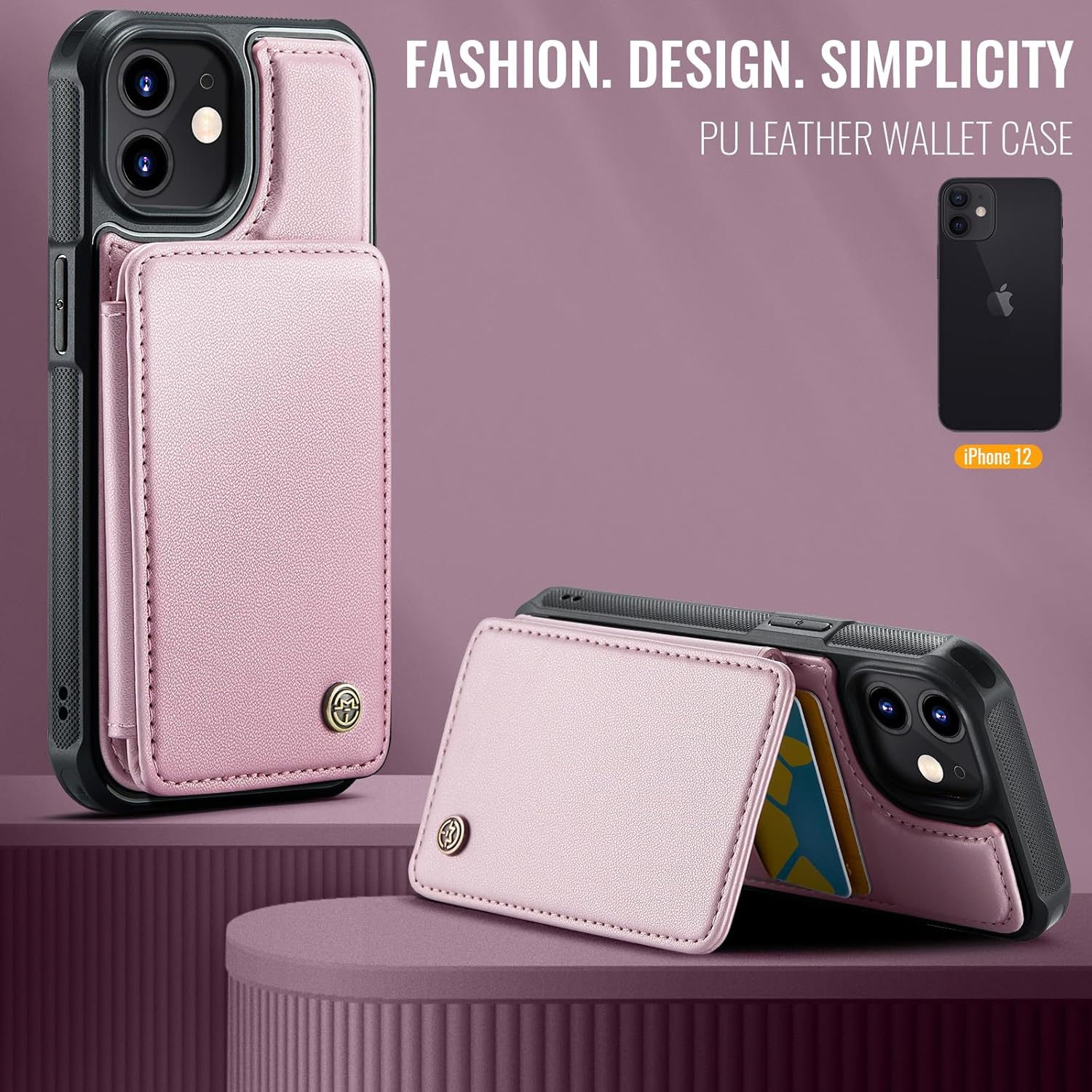 Vinich Apple iPhone 12 - Rose Gold