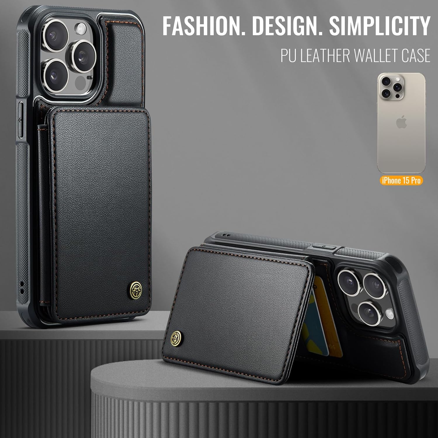Vinich Apple iPhone 15 Pro - Black