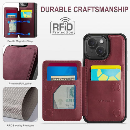 Vinich Apple iPhone 15 - Burgundy