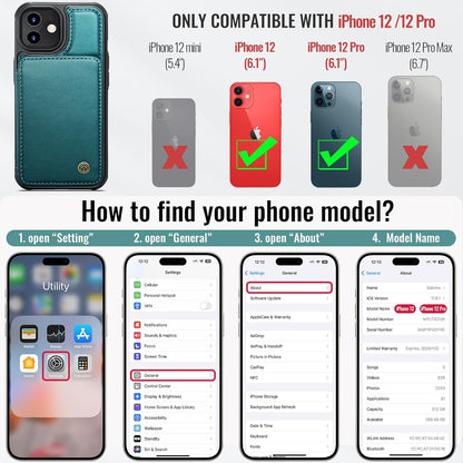 Vinich Apple iPhone 12 - Bluish Green