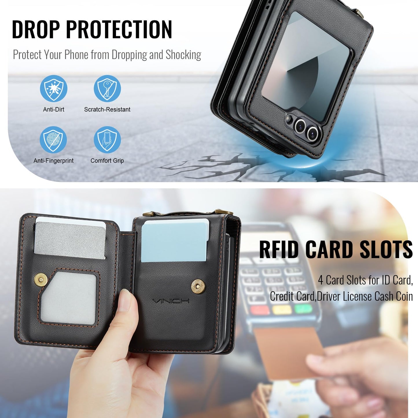Samsung Galaxy Z Flip 6 - Black