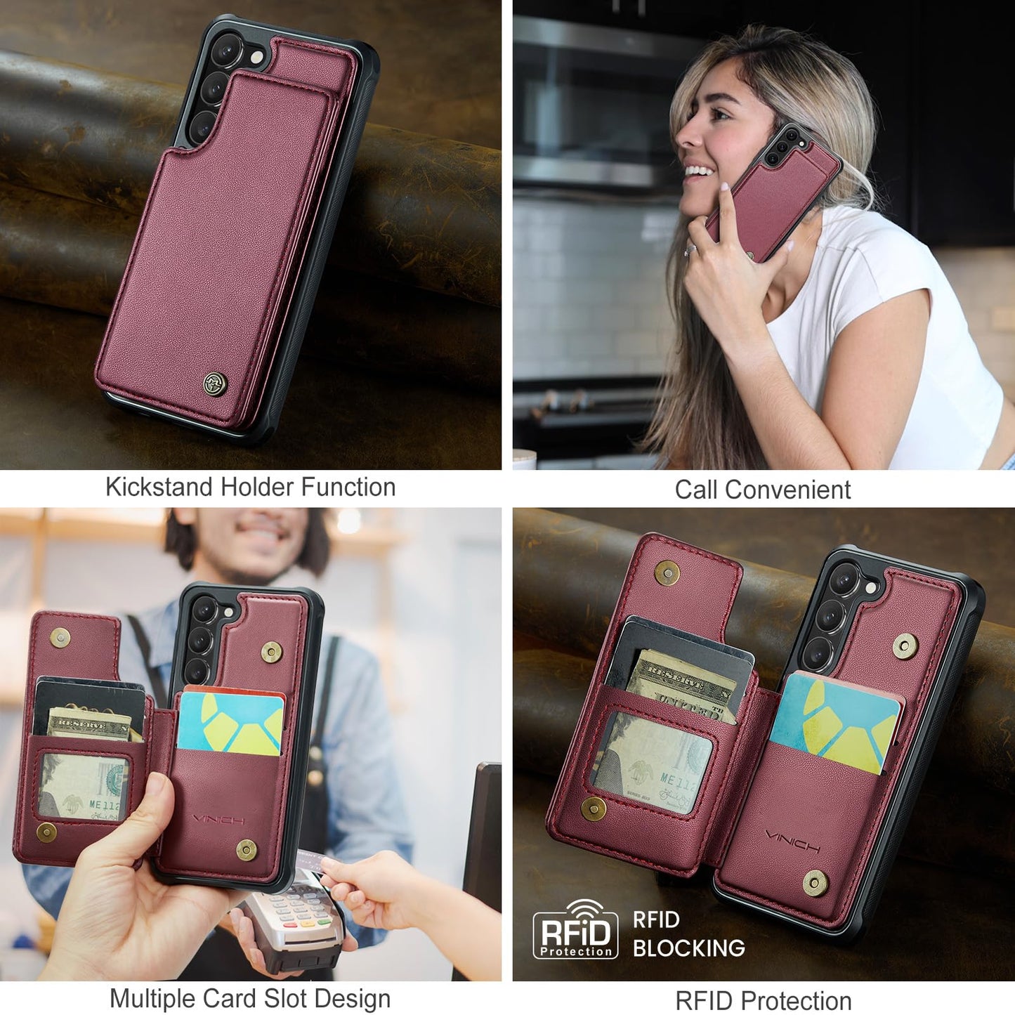 Samsung Galaxy S23 - Wine Red
