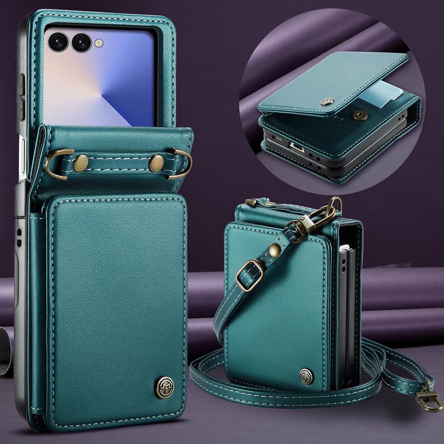 Vinich Samsung Galaxy Z Flip 7 - Bluish Green