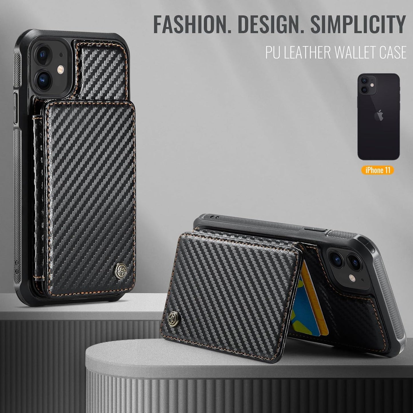 Vinich Apple iPhone 11 - Carbon Black