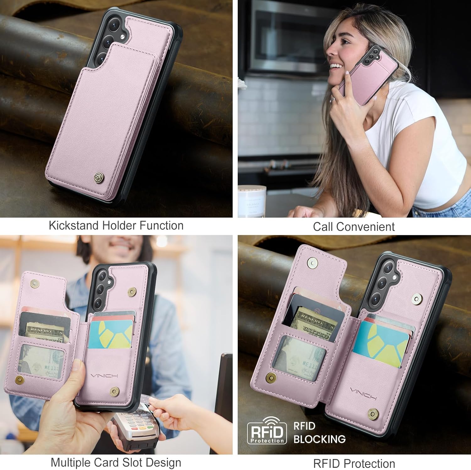 Vinich Samsung Galaxy S25 Plus - Pink