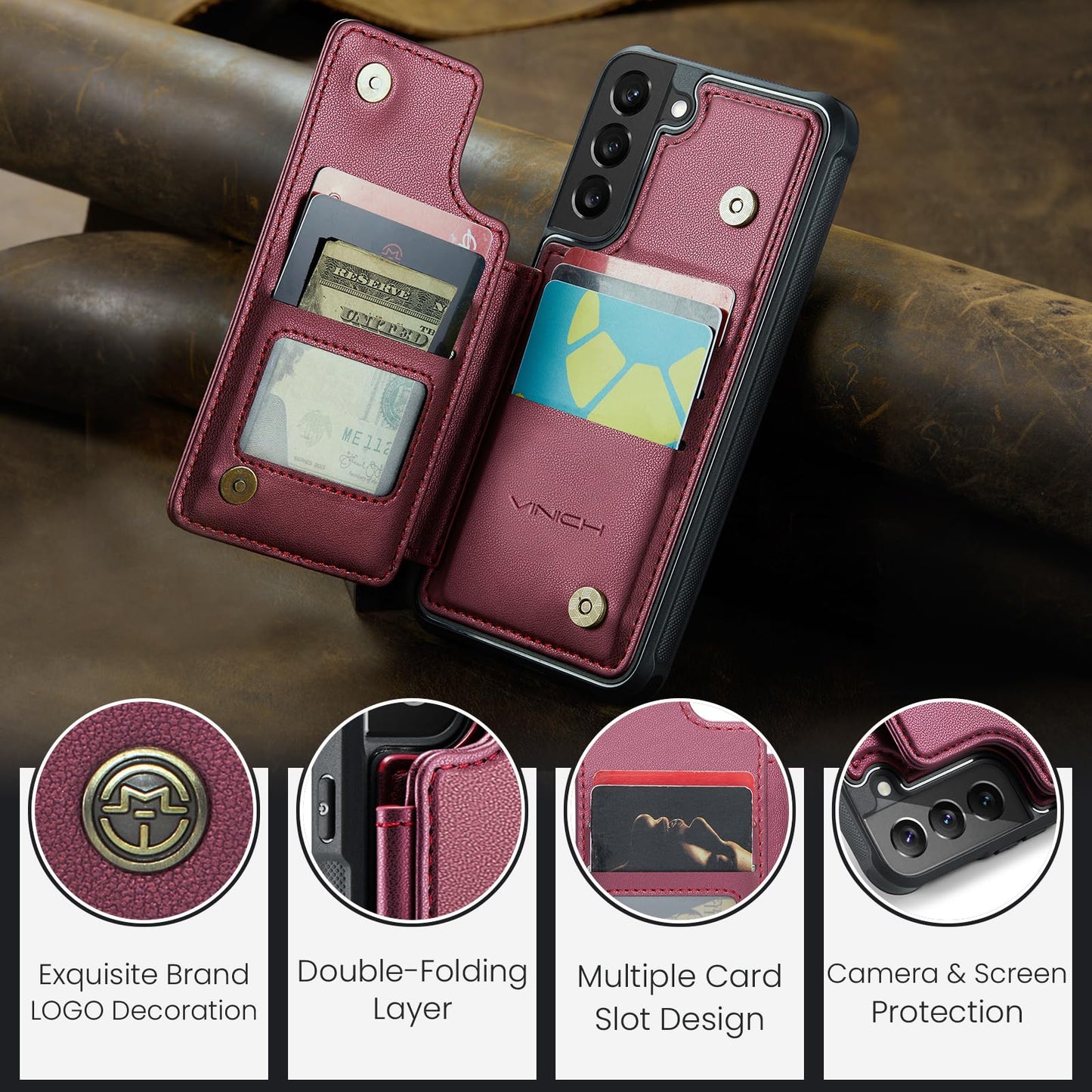Samsung Galaxy S22 Plus - Wine Red