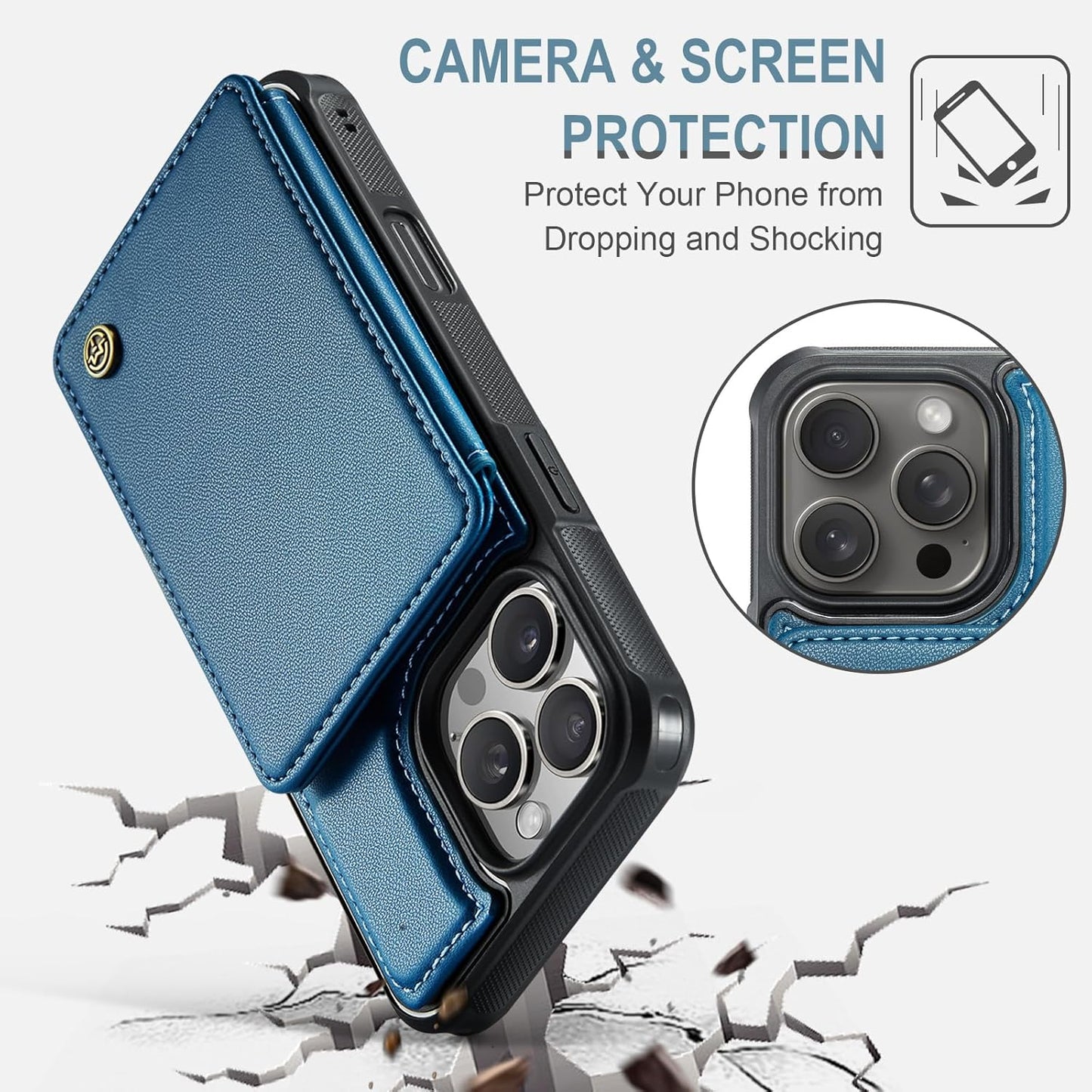 Vinich Apple iPhone 16 Pro Max - Blue