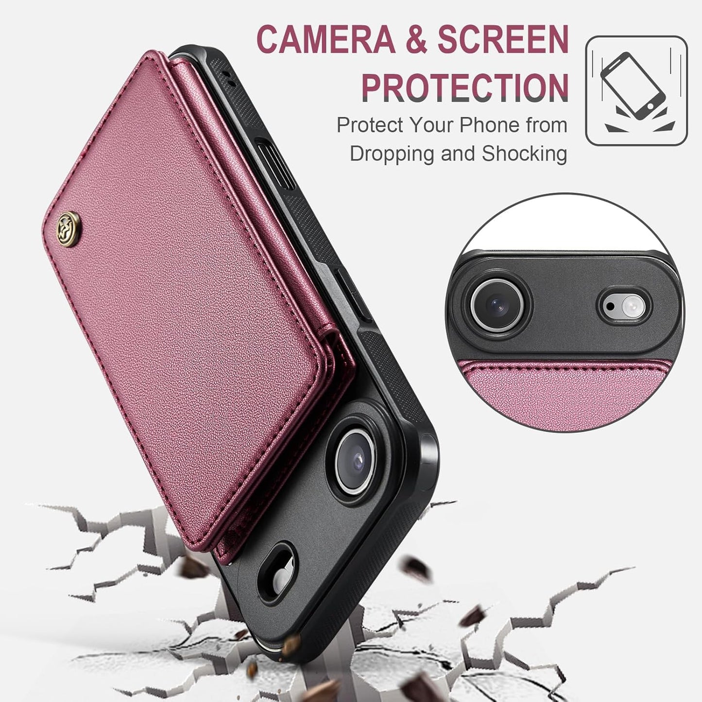 Vinich Apple iPhone 17 Air - Wine Red