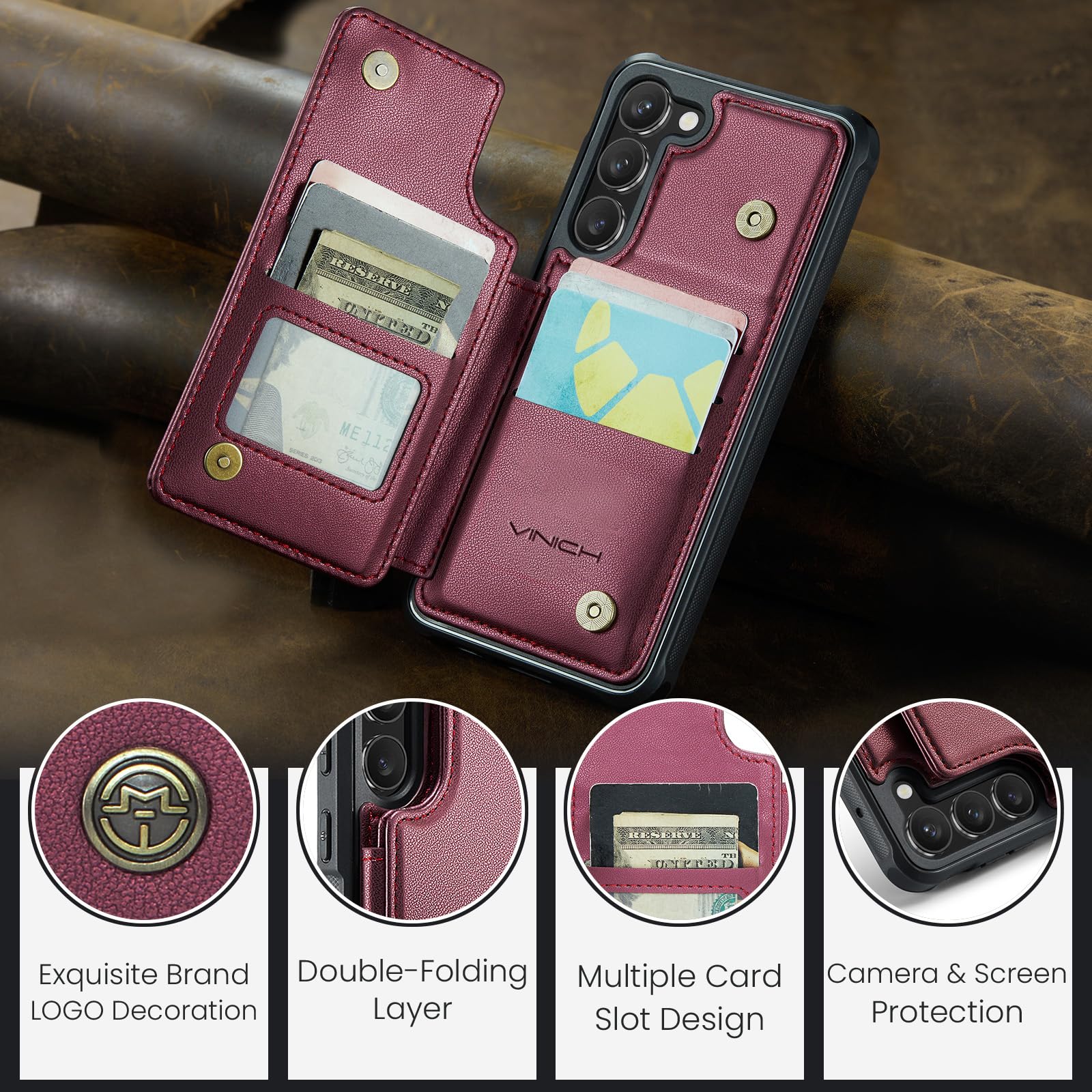 Samsung Galaxy S23 Plus - Wine Red