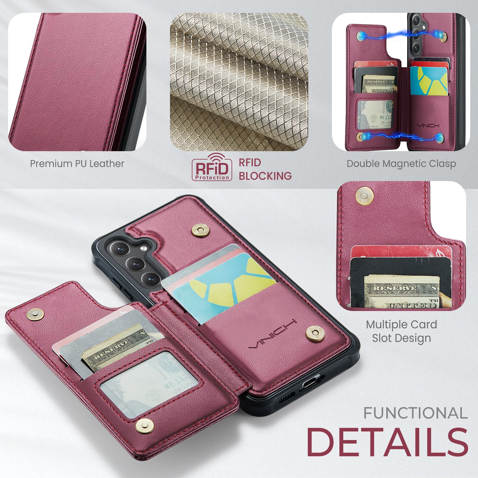 Samsung Galaxy S24 FE - Wine Red