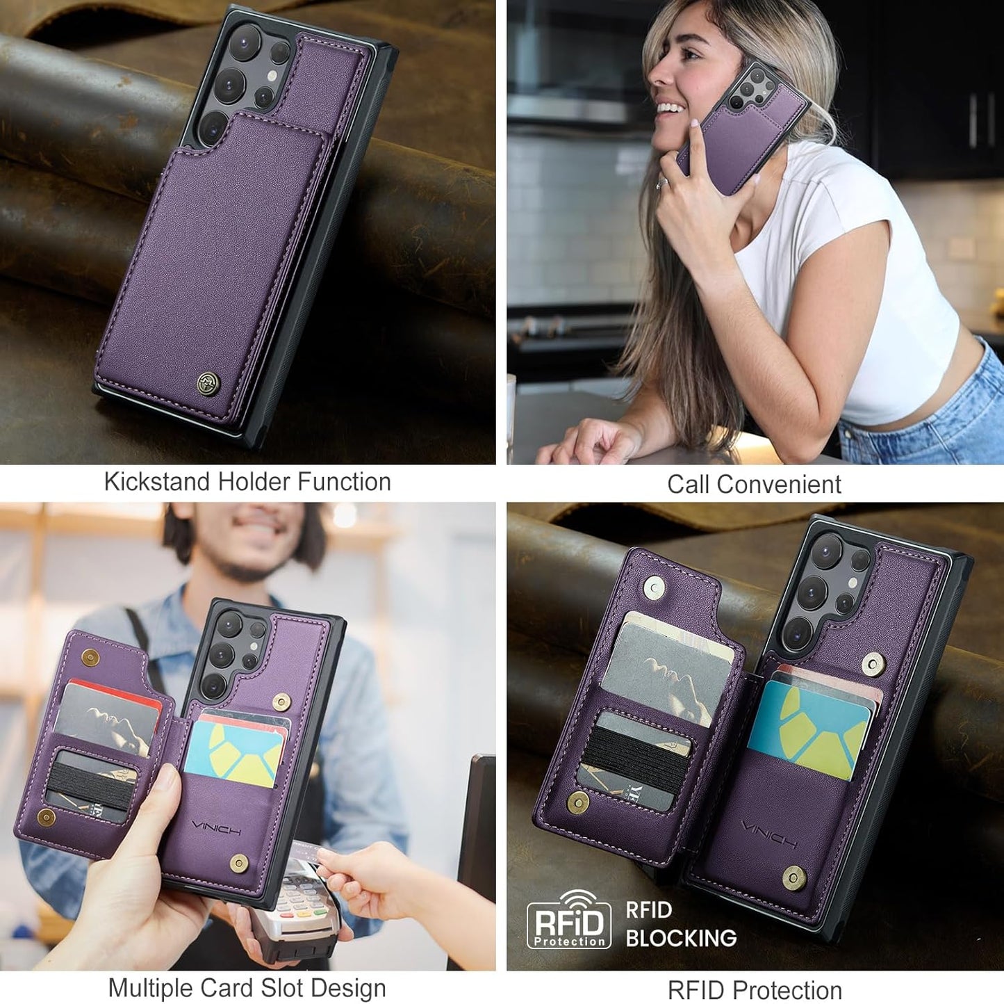 Vinich Samsung Galaxy S25 Ultra - Purple