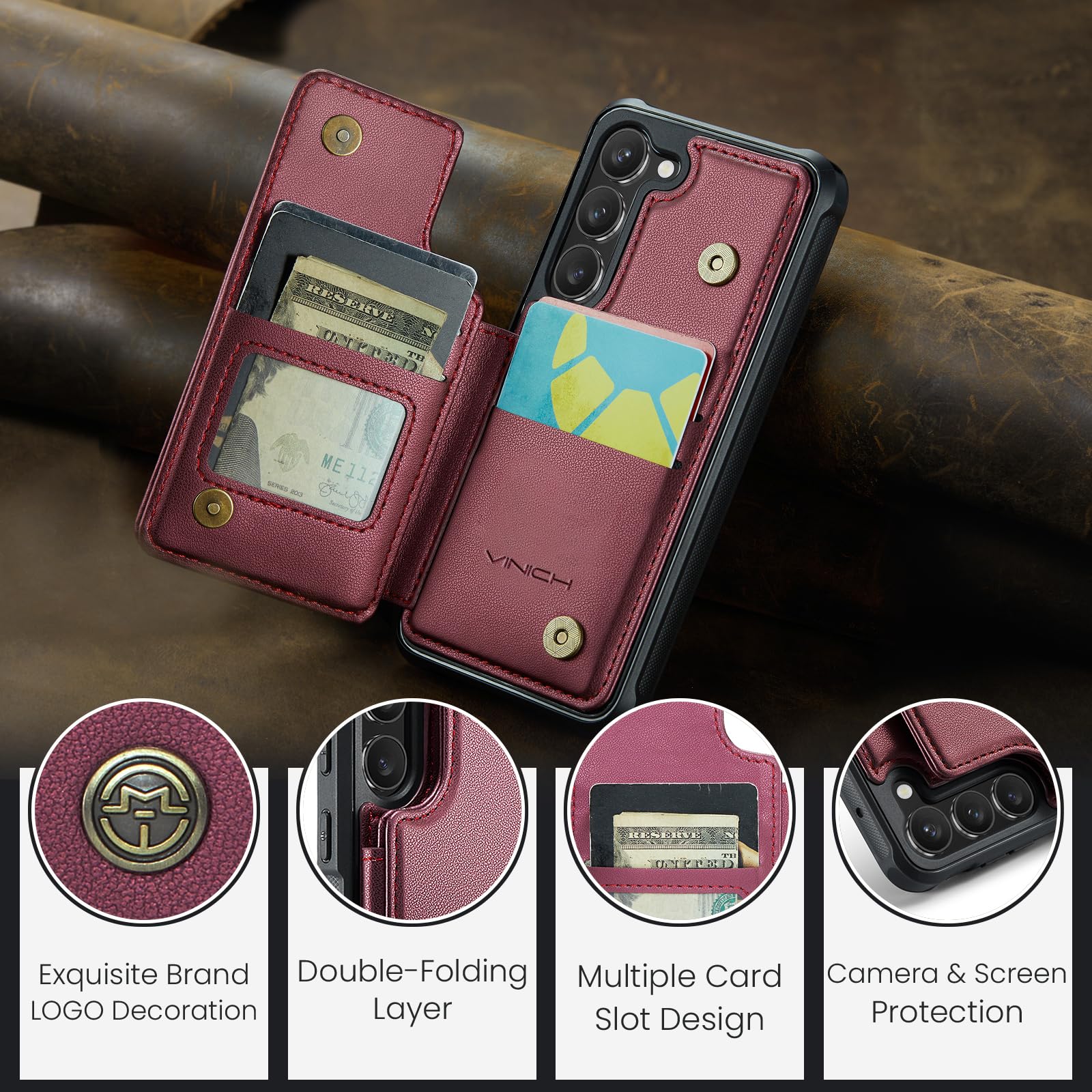 Samsung Galaxy S23 - Wine Red