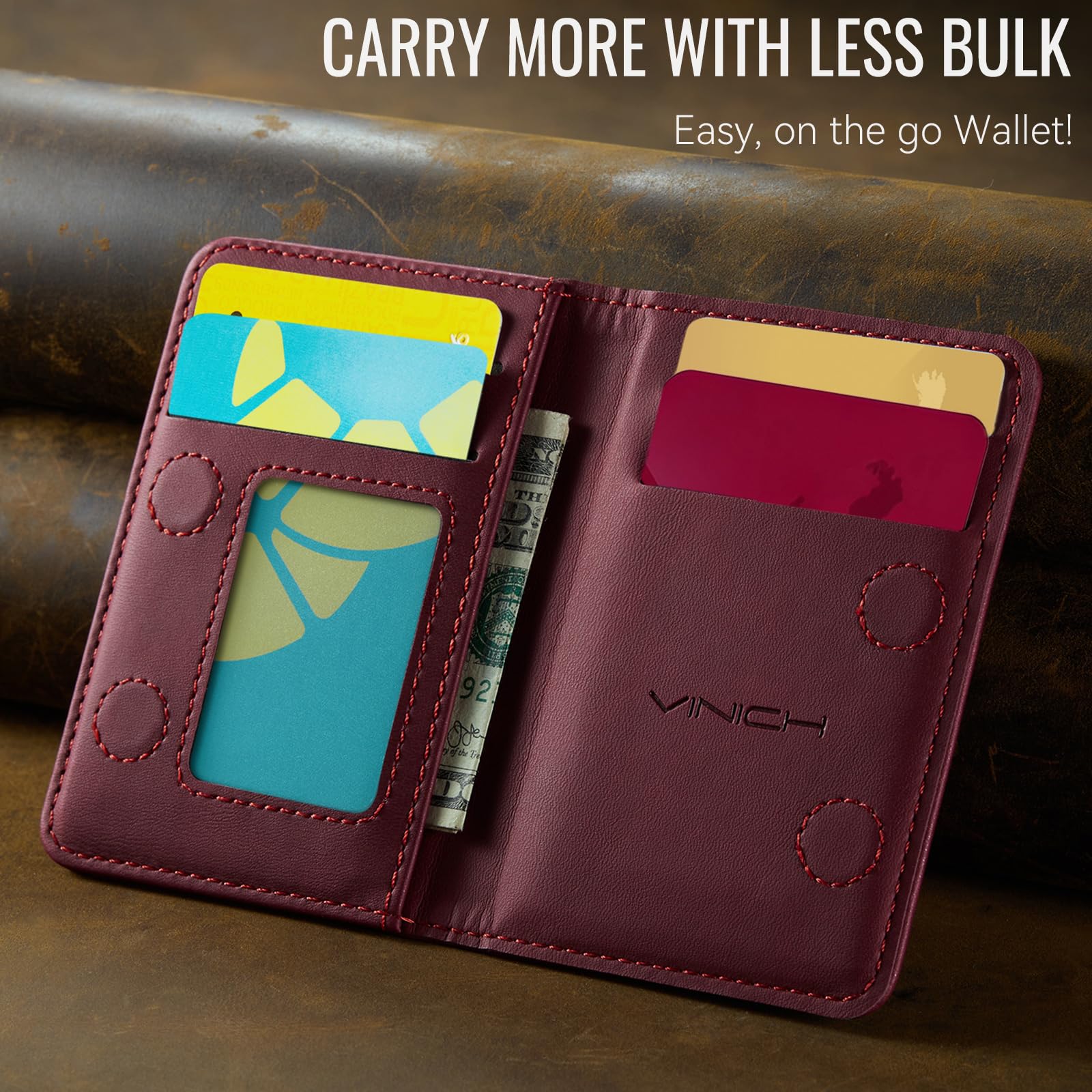Magsafe Wallet - Burgundy